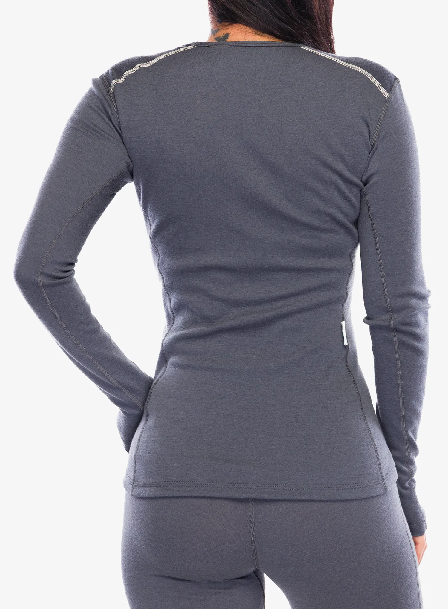 Funktionsshirt Langarm Damen adidas TERREX Xperior Merino 260 Baselayer LS - grey five
