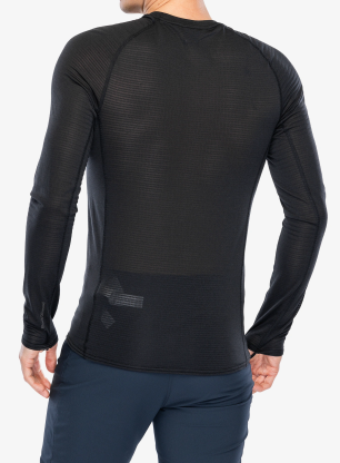 Funktionsshirt Herren Langarm Black Diamond Coefficient LT Crew - black