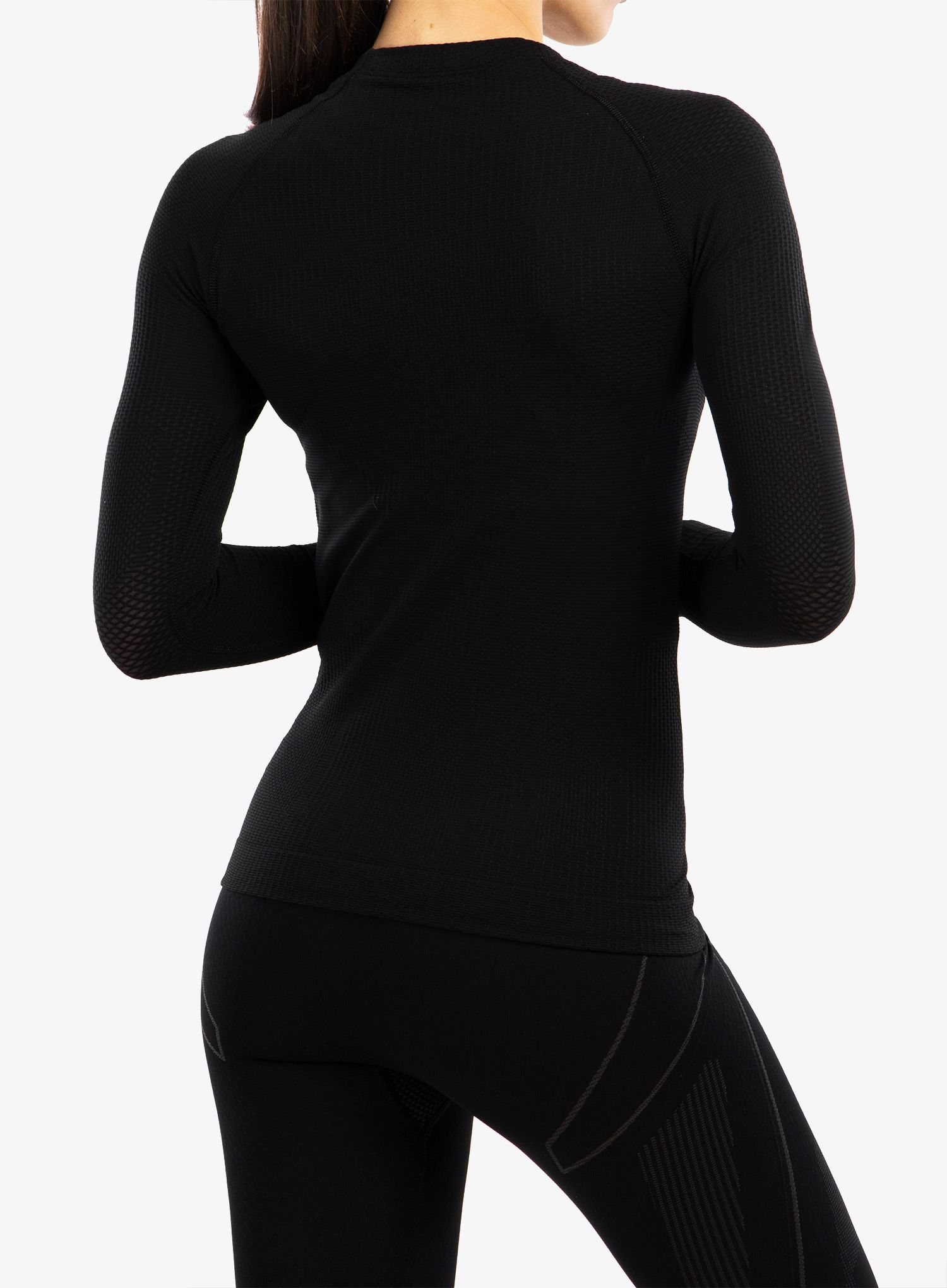 Funktionsshirt Damen Langarm Brubeck 3D Run PRO LS Shirt - black