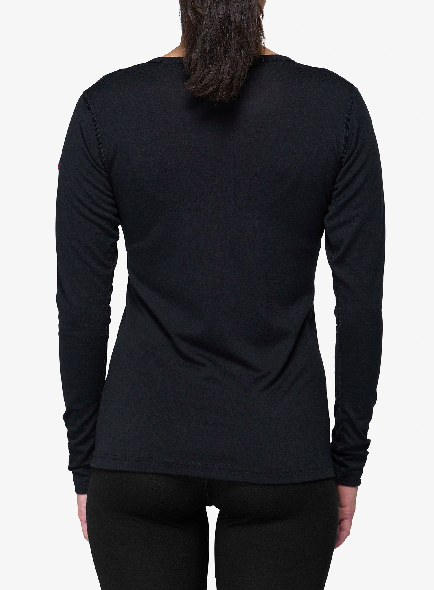 Funktionsshirt Damen Langarm Devold Breeze Merino 150 Shirt - black
