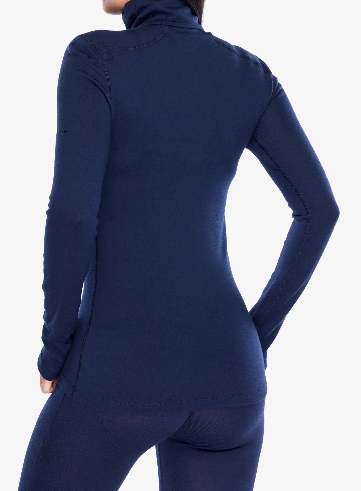 Funktionsshirt Damen Langarm Icebreaker 260 Tech L/S Half Zip - midnight navy