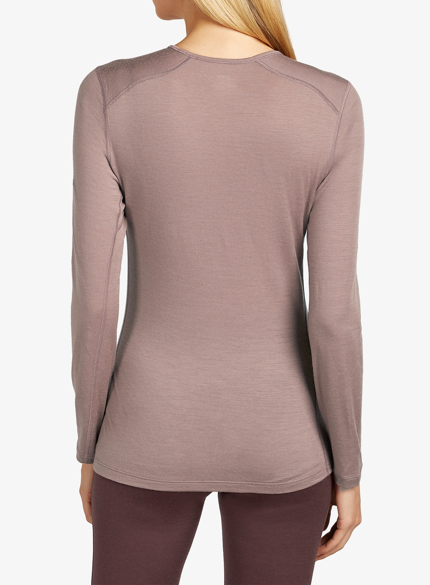 Funktionsshirt Damen Langarm Icebreaker Merino 200 Oasis LS Crewe Rainer Ridge - summit