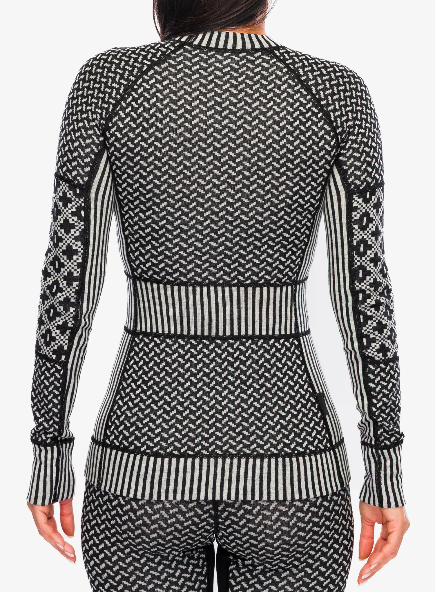 Funktionsshirt Damen Langarm Kari Traa Smekker LS - black