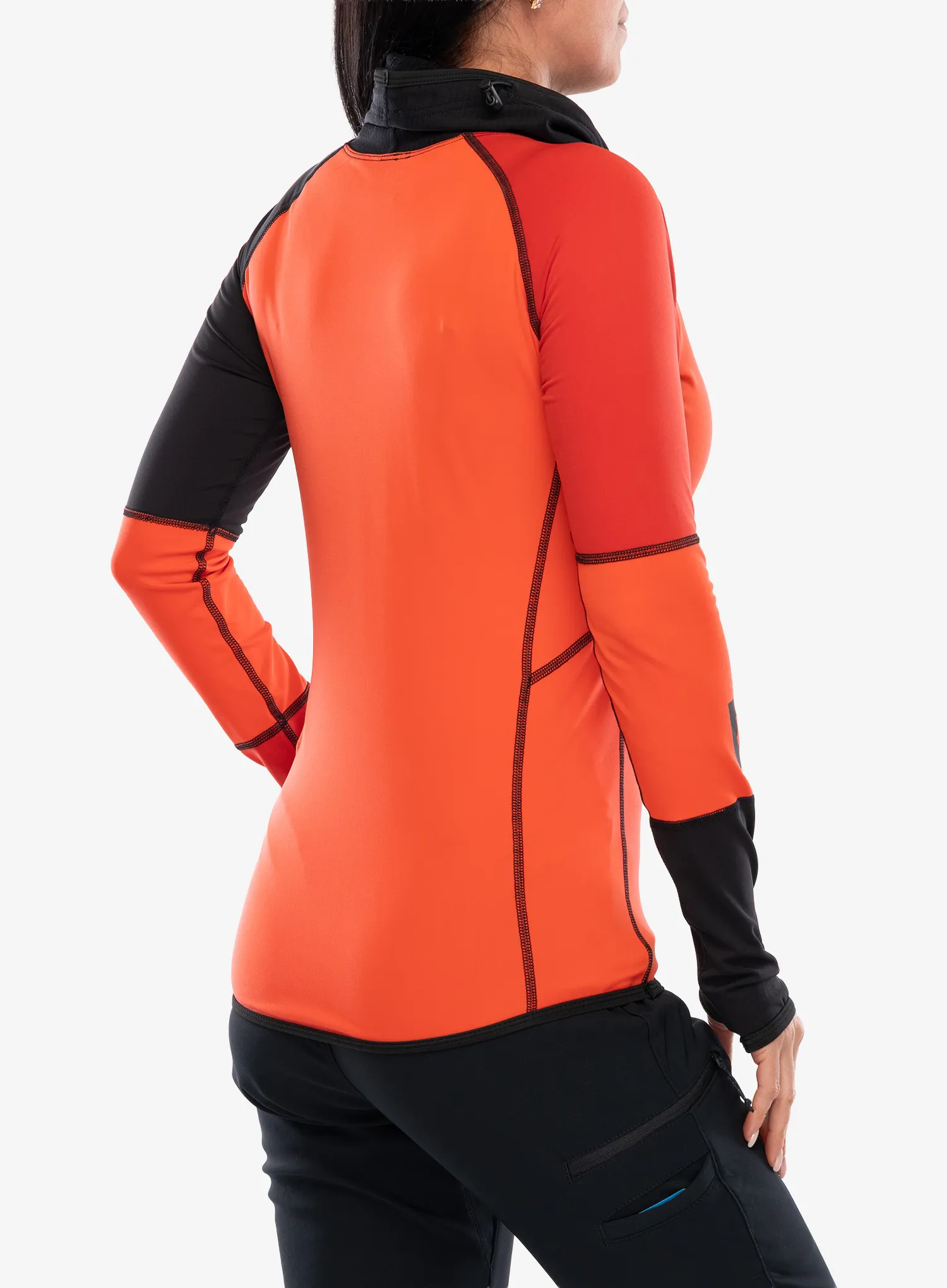 Funktionsshirt Damen Langarm Majesty Surface Base Layer Top - red/red