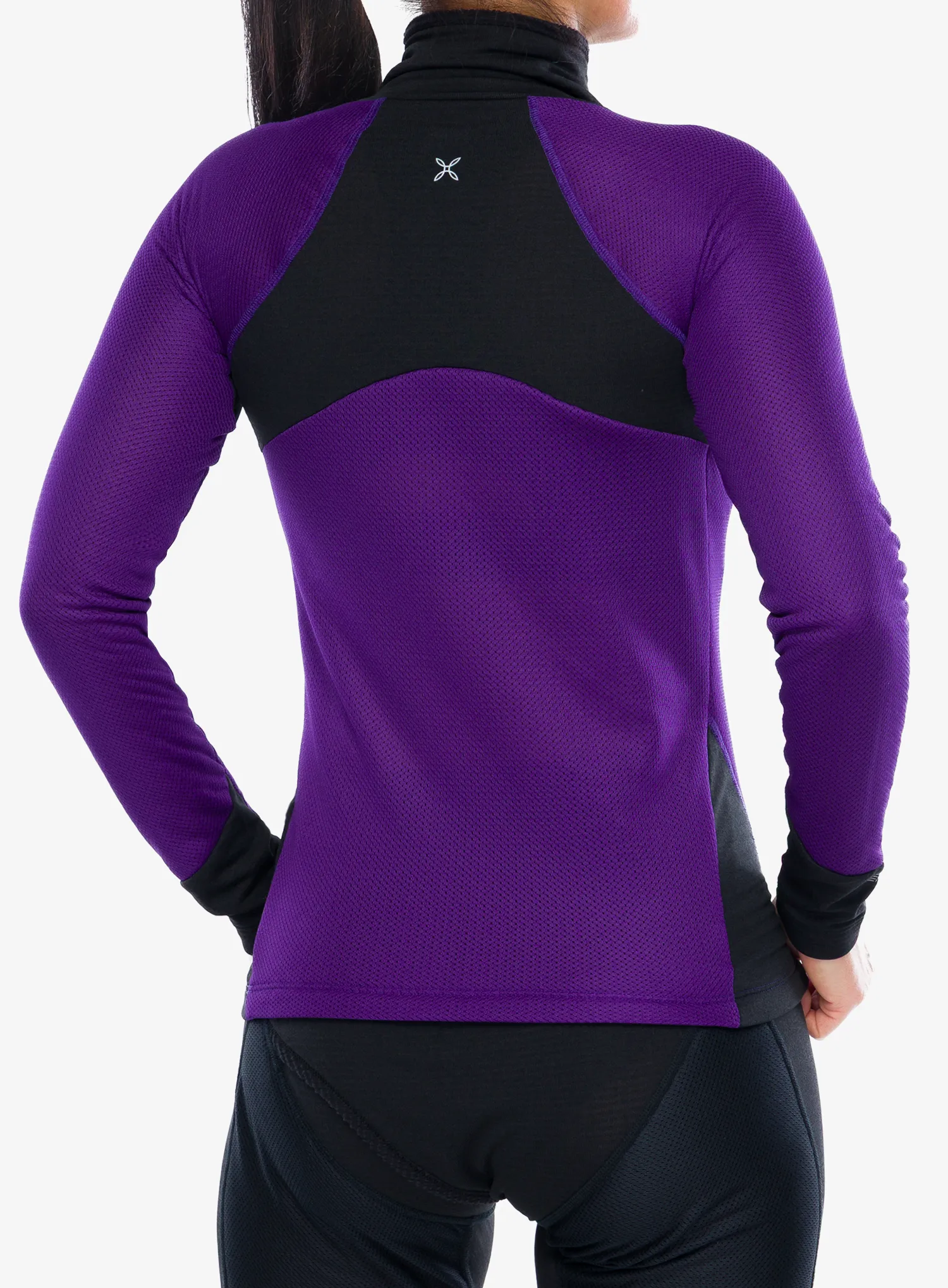 Funktionsshirt Damen Langarm Montura Vertigo Octa High Neck - petunia
