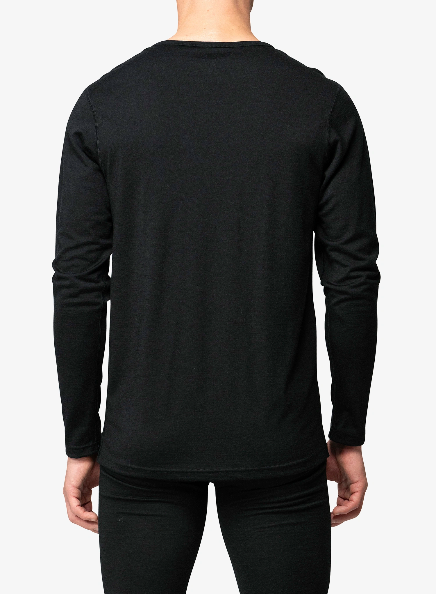 Funktionsshirt Herren Langarm Devold Breeze Plus Merino 200 Shirt - black