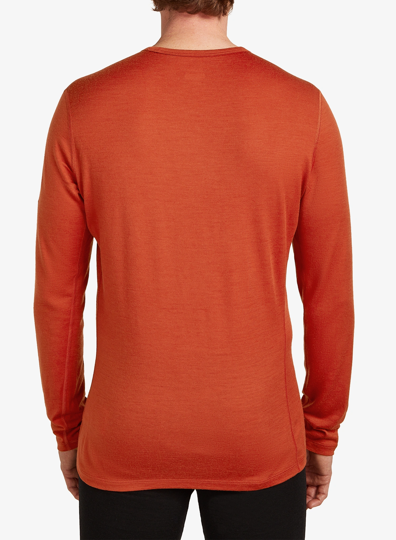 Funktionsshirt Herren Langarm Icebreaker 200 Oasis L/S Crewe - agate