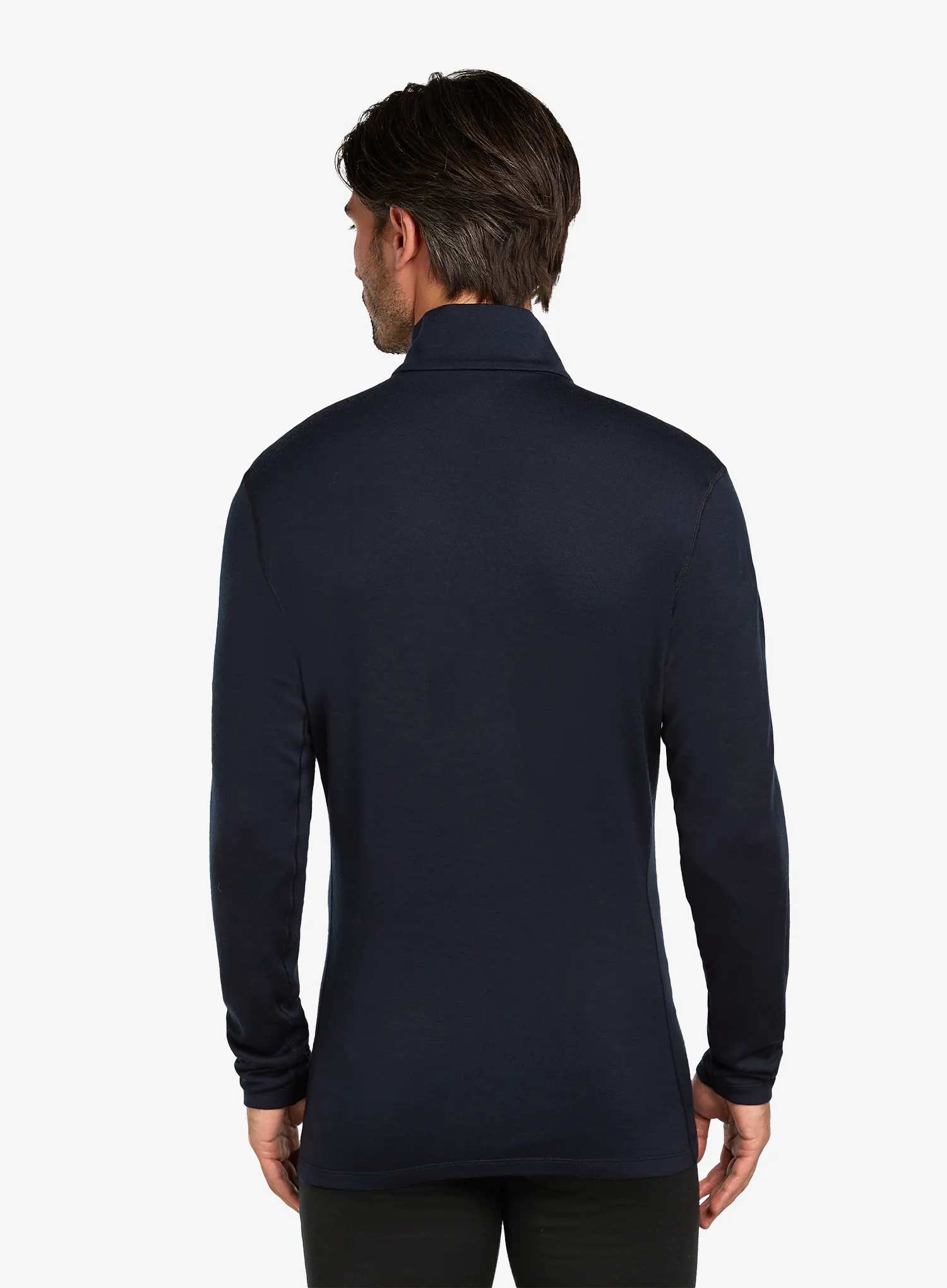 Funktionsshirt Herren Langarm Icebreaker 260 Tech L/S Half Zip - midnight navy