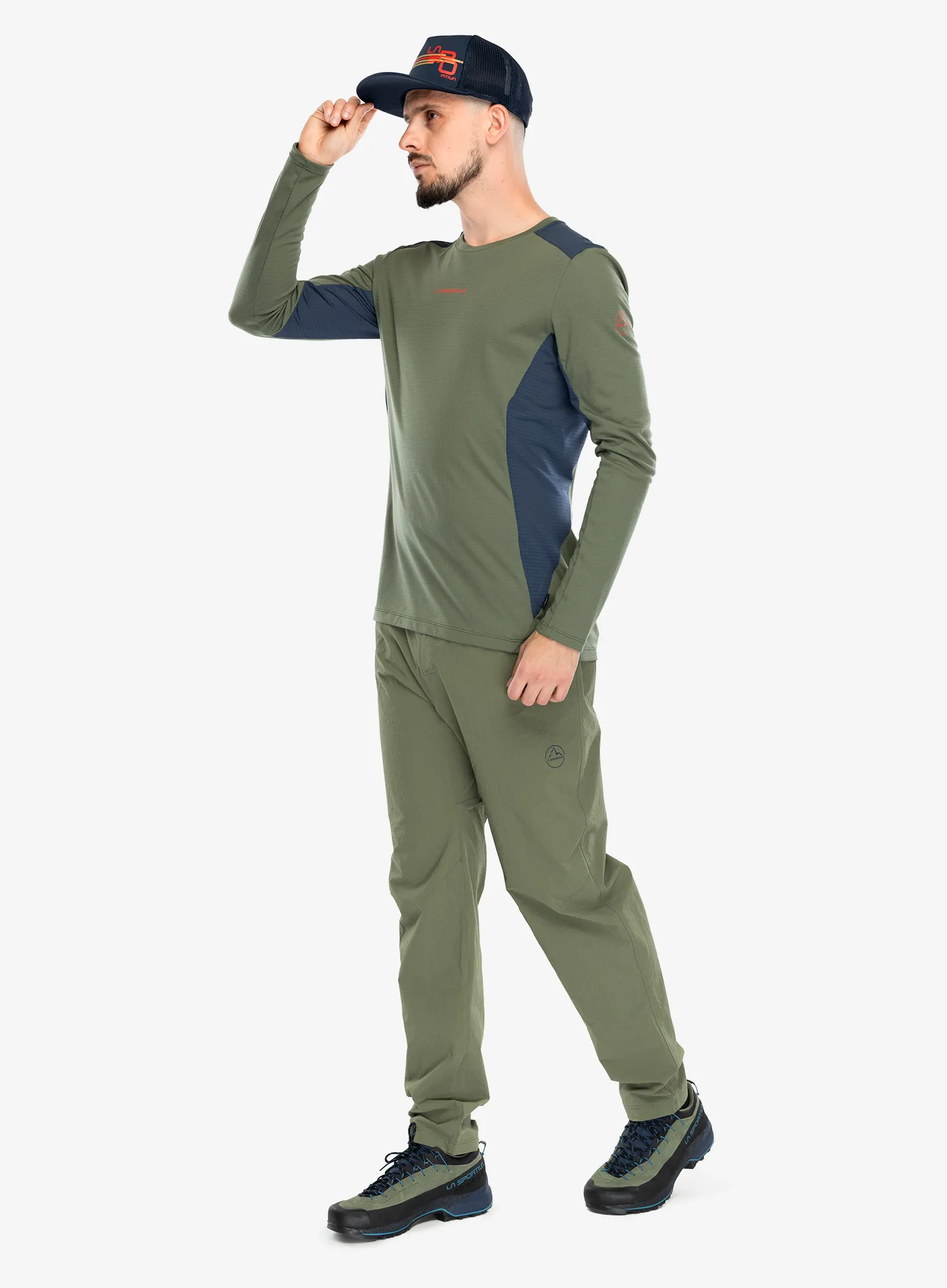Funktionsshirt Herren Langarm La Sportiva Beyond Long Sleeve - cypress/night sky