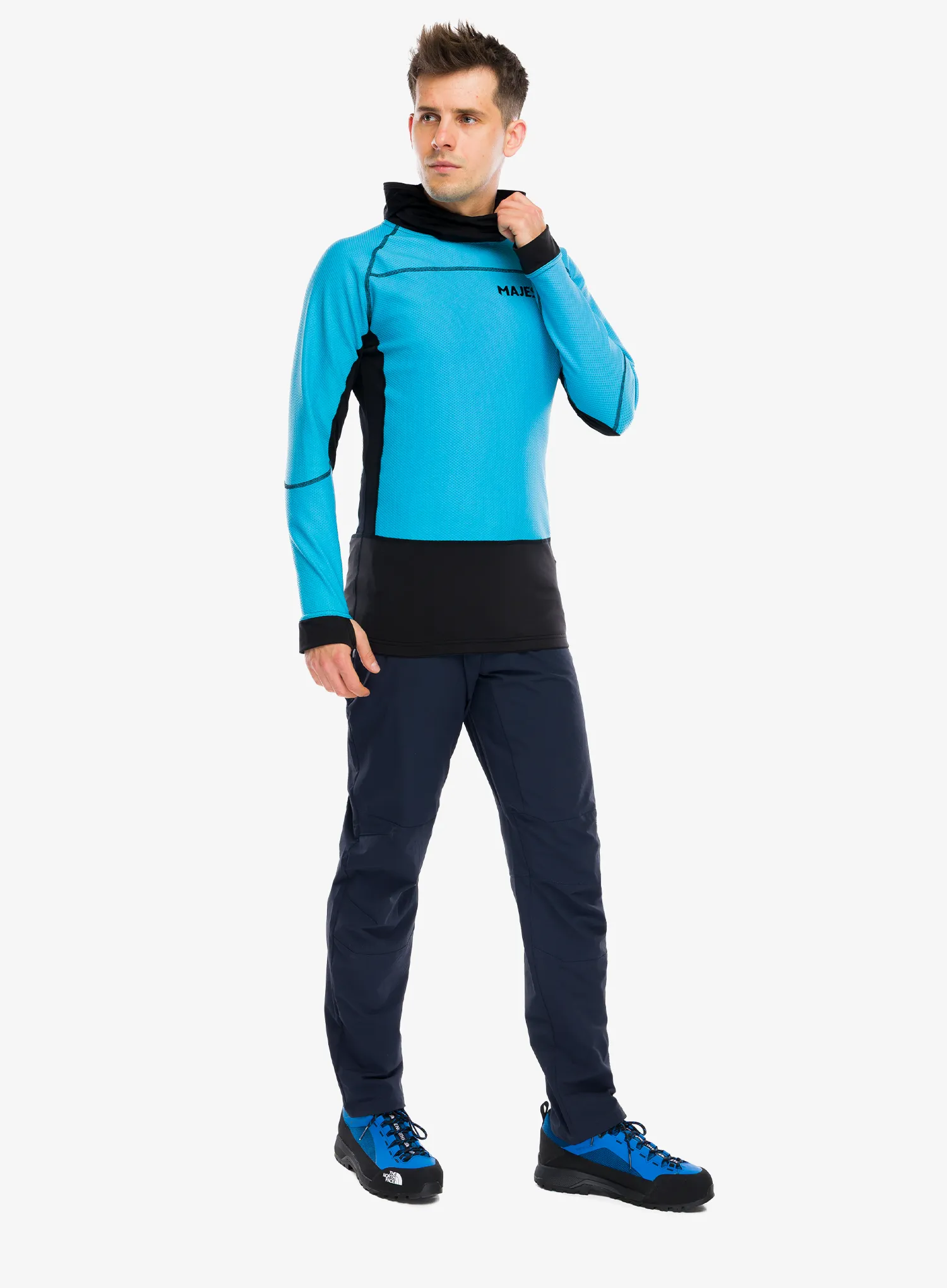Funktionsshirt Herren Langarm Majesty Heatshield - teal