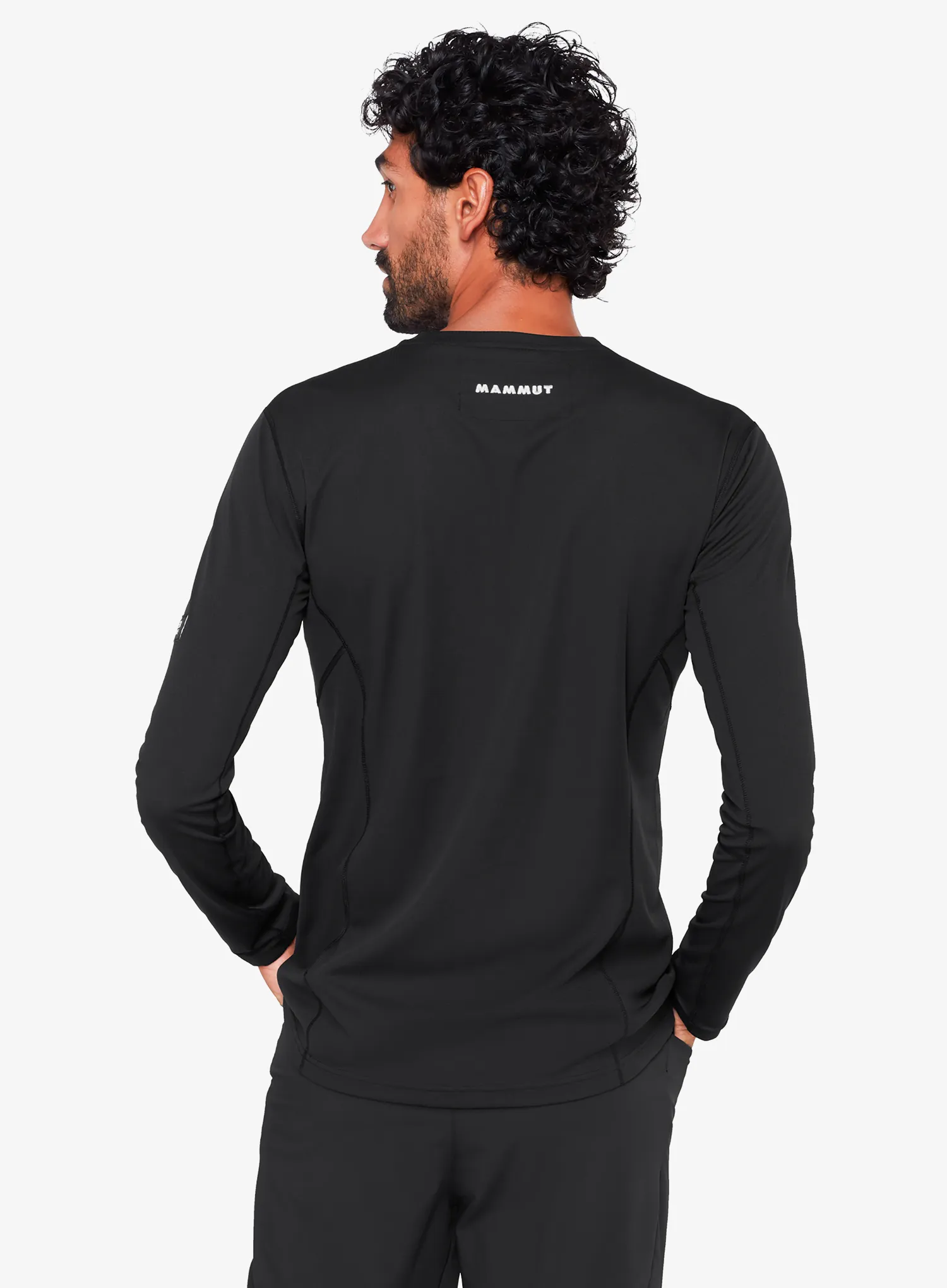 Funktionsshirt Herren Langarm Mammut Eiger Nordwand FL Longsleeve - black