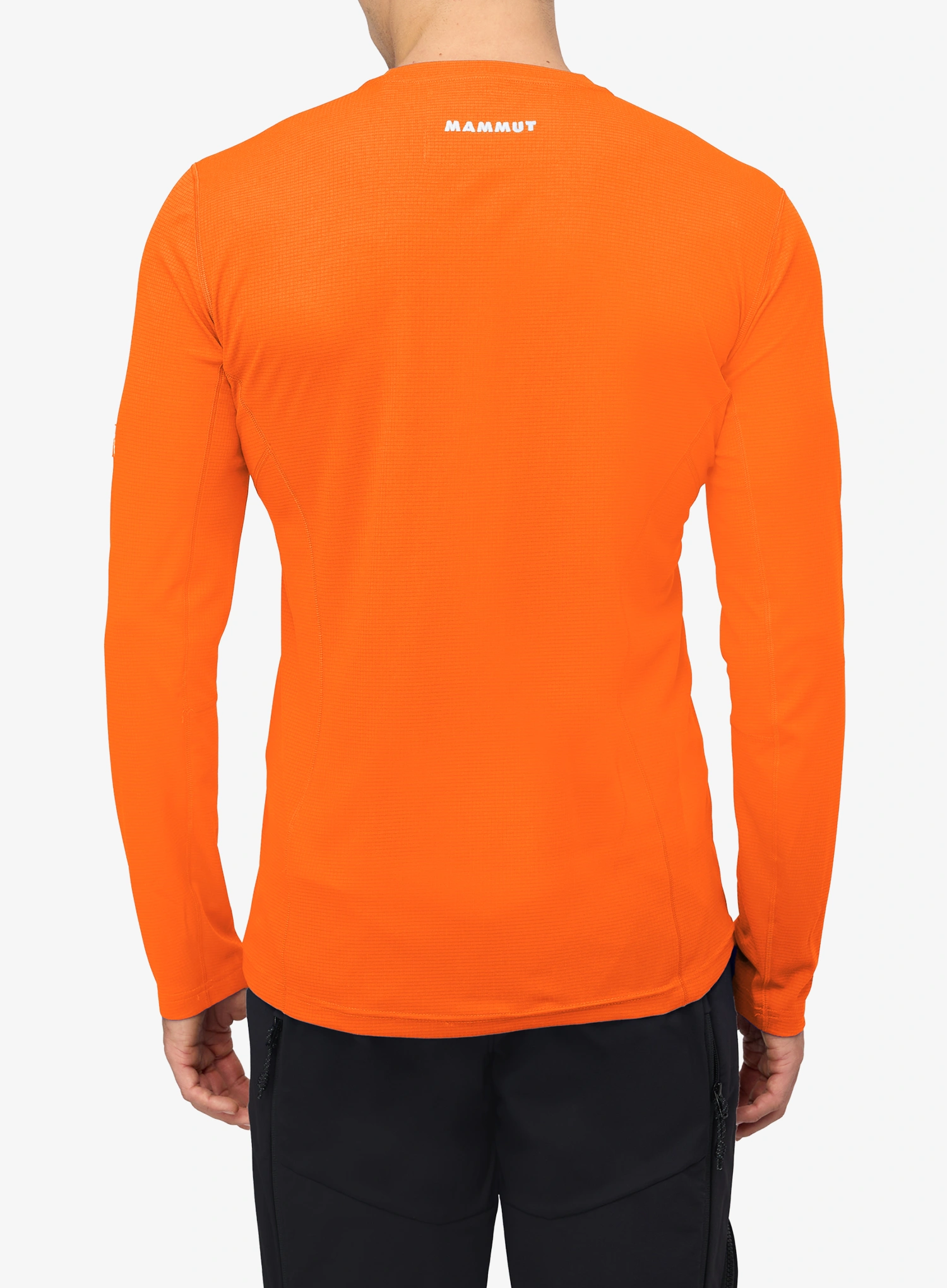 Funktionsshirt Herren Langarm Mammut Eiger Nordwand FL Longsleeve - eiger orange