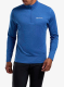 Funktionsshirt Herren Langarm Montane Dart Zip Neck - neptune blue