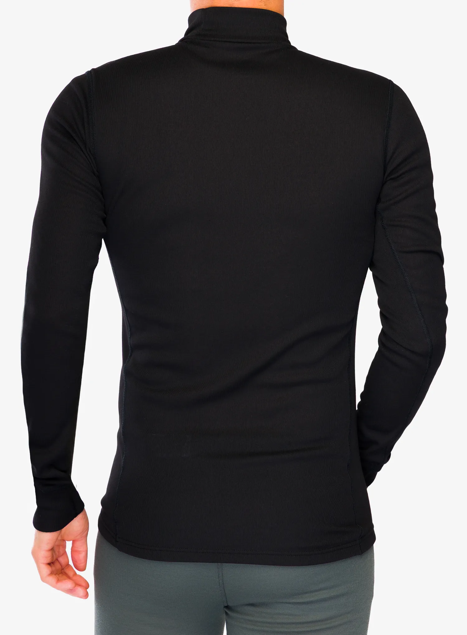 Funktionsshirt Herren Langarm Odlo Active Warm BL Top Turtle Neck L/S - black