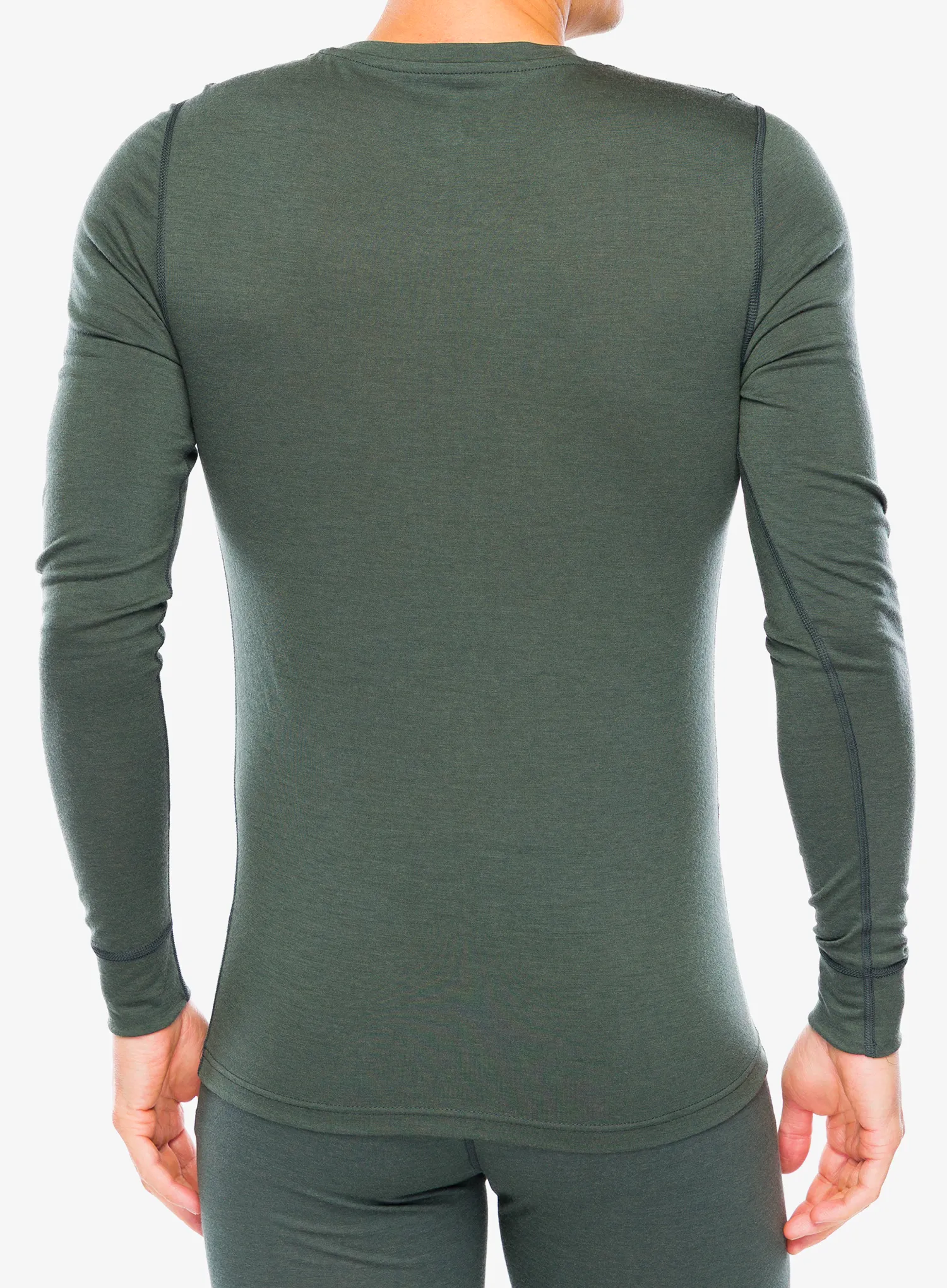 Funktionsshirt Herren Langarm Odlo Merino 200 BL Top Crew Neck LS - urban chic