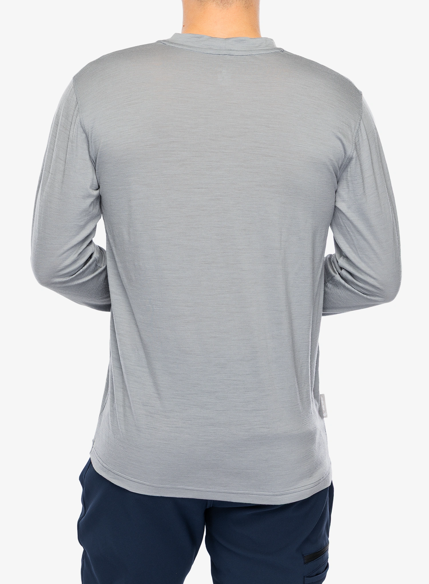 Funktionsshirt Herren Langarm Sensor Merino Active Van Life Tee LS - grey