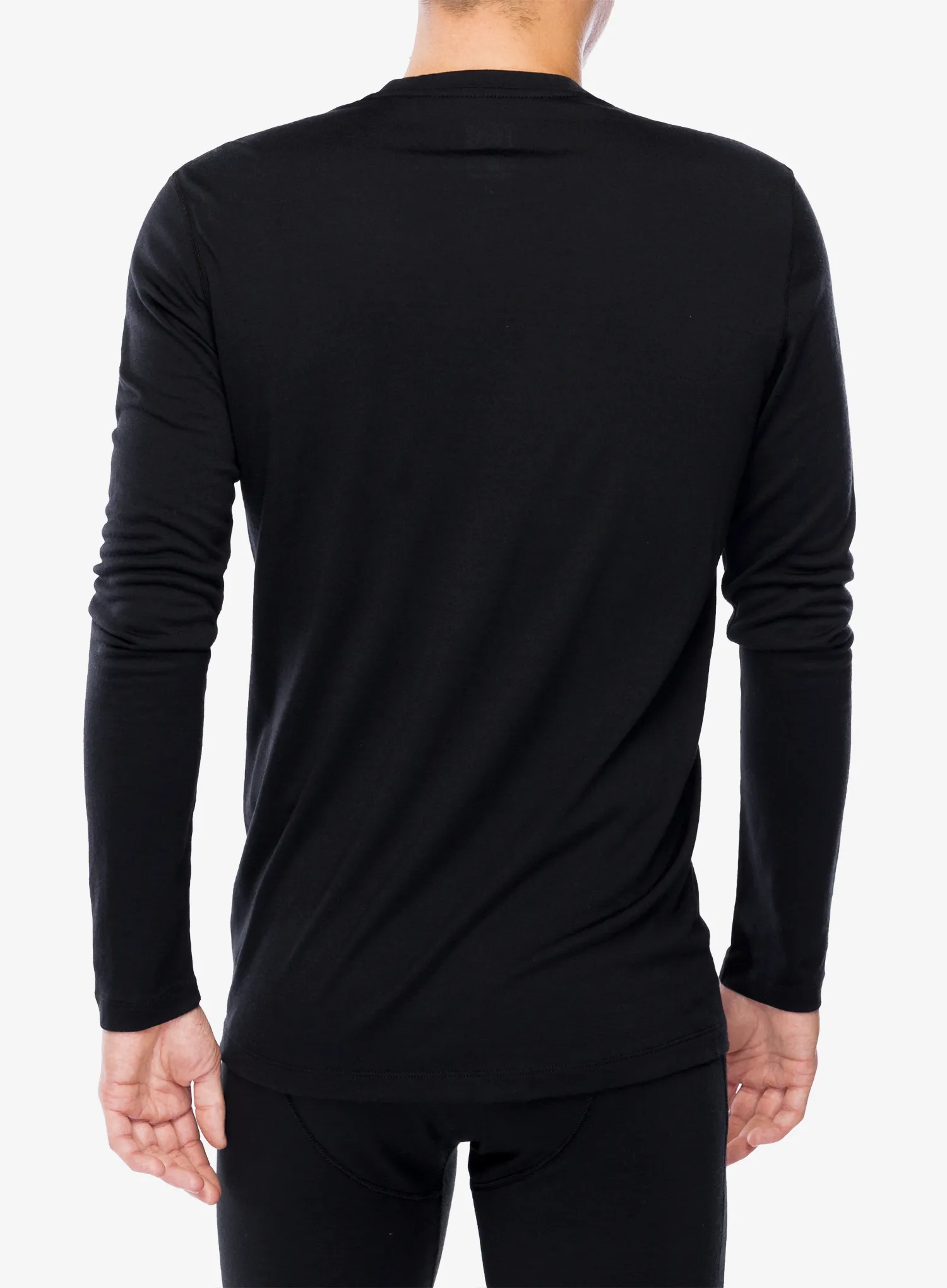 Funktionsshirt Herren Langarm Super.natural Arctic230 Ls - jet black