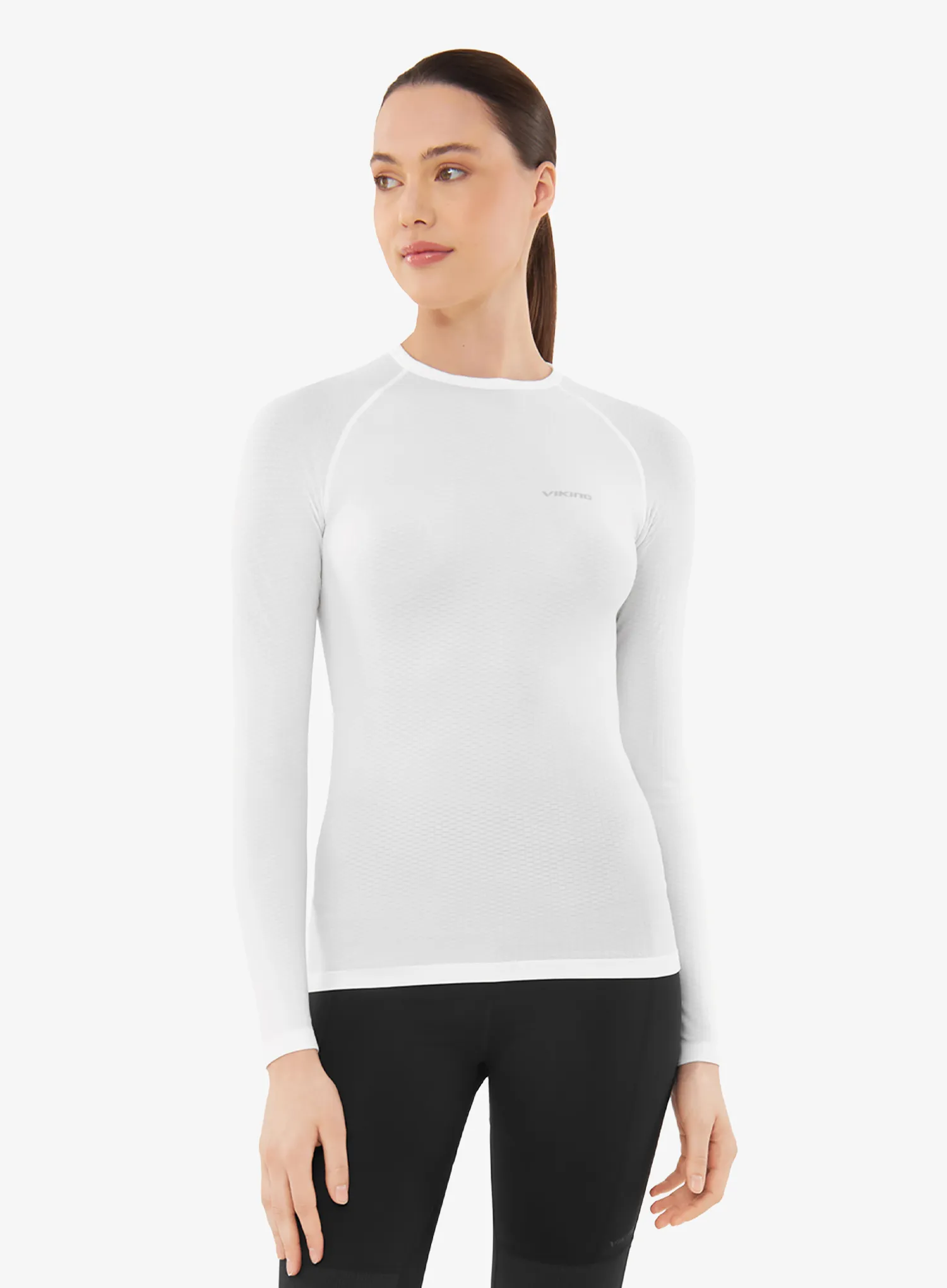 Funktionsshirt Herren Langarm Viking Easy Dry Longsleeve - white