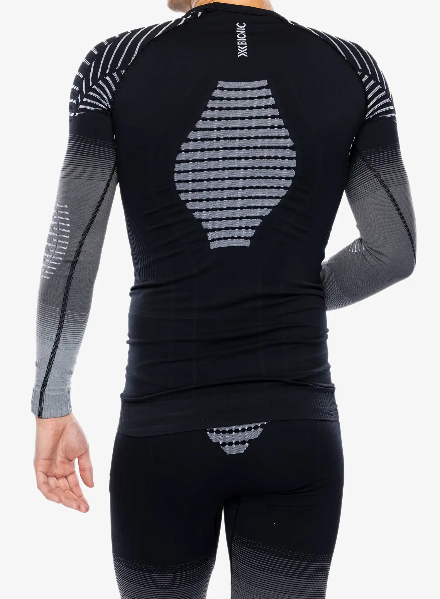 Funktionsshirt Herren Langarm X-Bionic Invent Fx Shirt LS - x black/grey/light grey