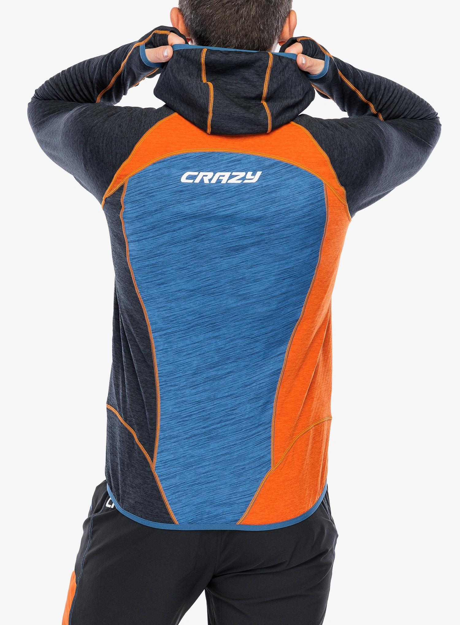 Trekking-Pullover Crazy Pull Resolution Light - resina/avio