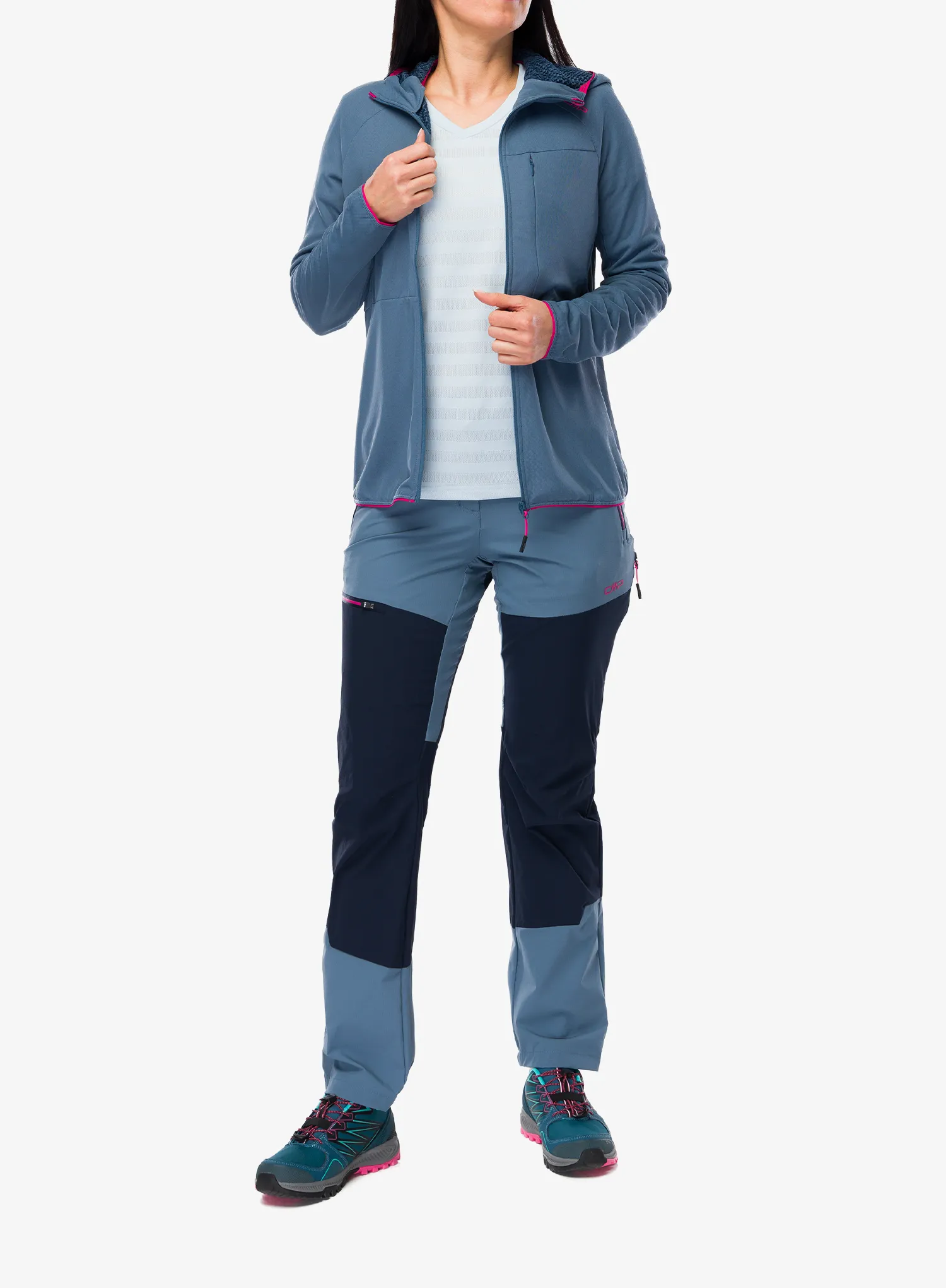 Trekking-Pullover Damen CMP Skylea Jacket - space