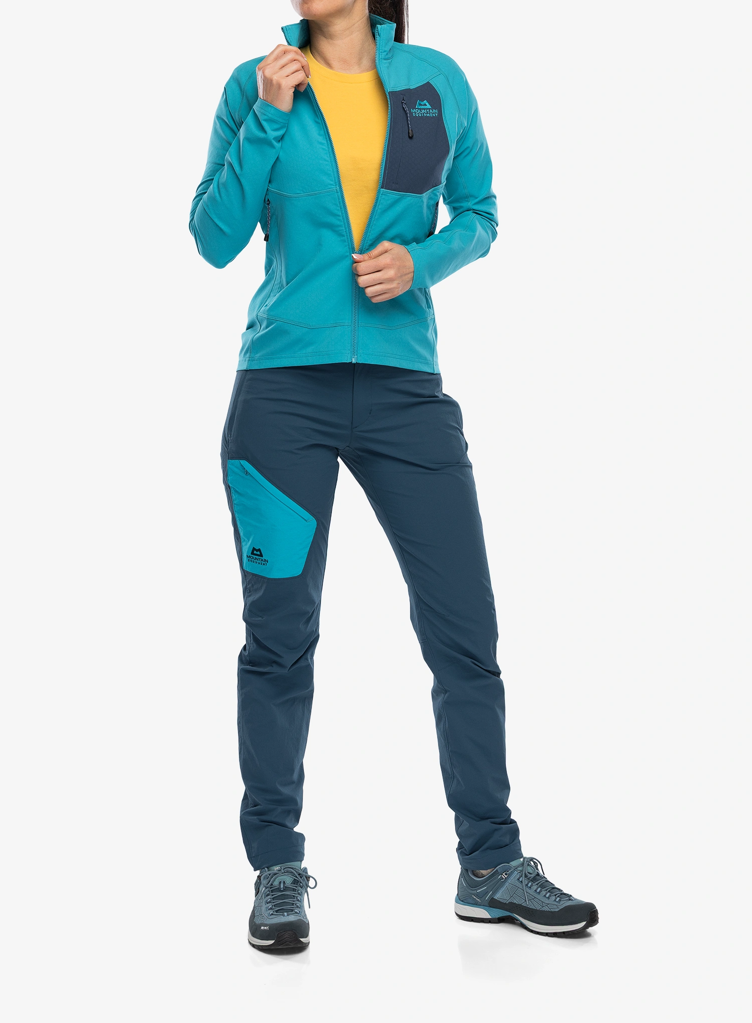 Trekking-Pullover Damen Mountain Equipment Arrow Jacket - dusk/topaz