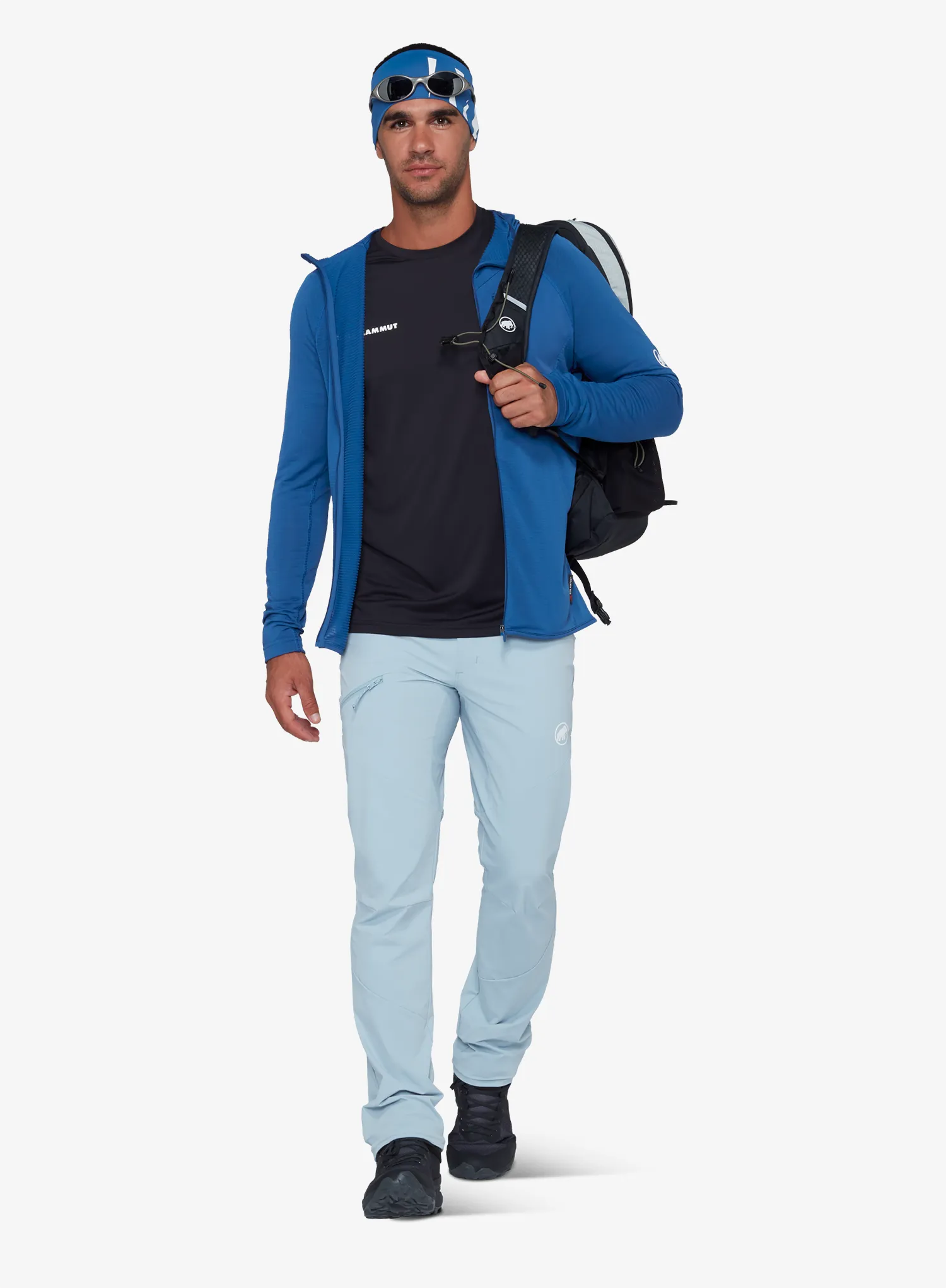 Trekking-Pullover Mammut Aenergy Light ML Hooded Jacket - tschiel