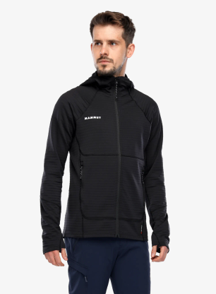 Trekking-Pullover Mammut Taiss ML Hooded Jacket - black