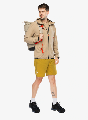 Trekking-Pullover Salewa Agner Hemp 2 Hooded Jacket - quicksand