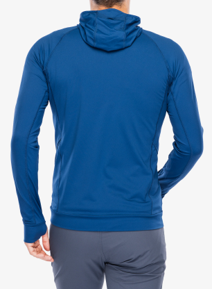 Kletter-Pullover Mountain Equipment Aiguille Hooded Top - admiral blue