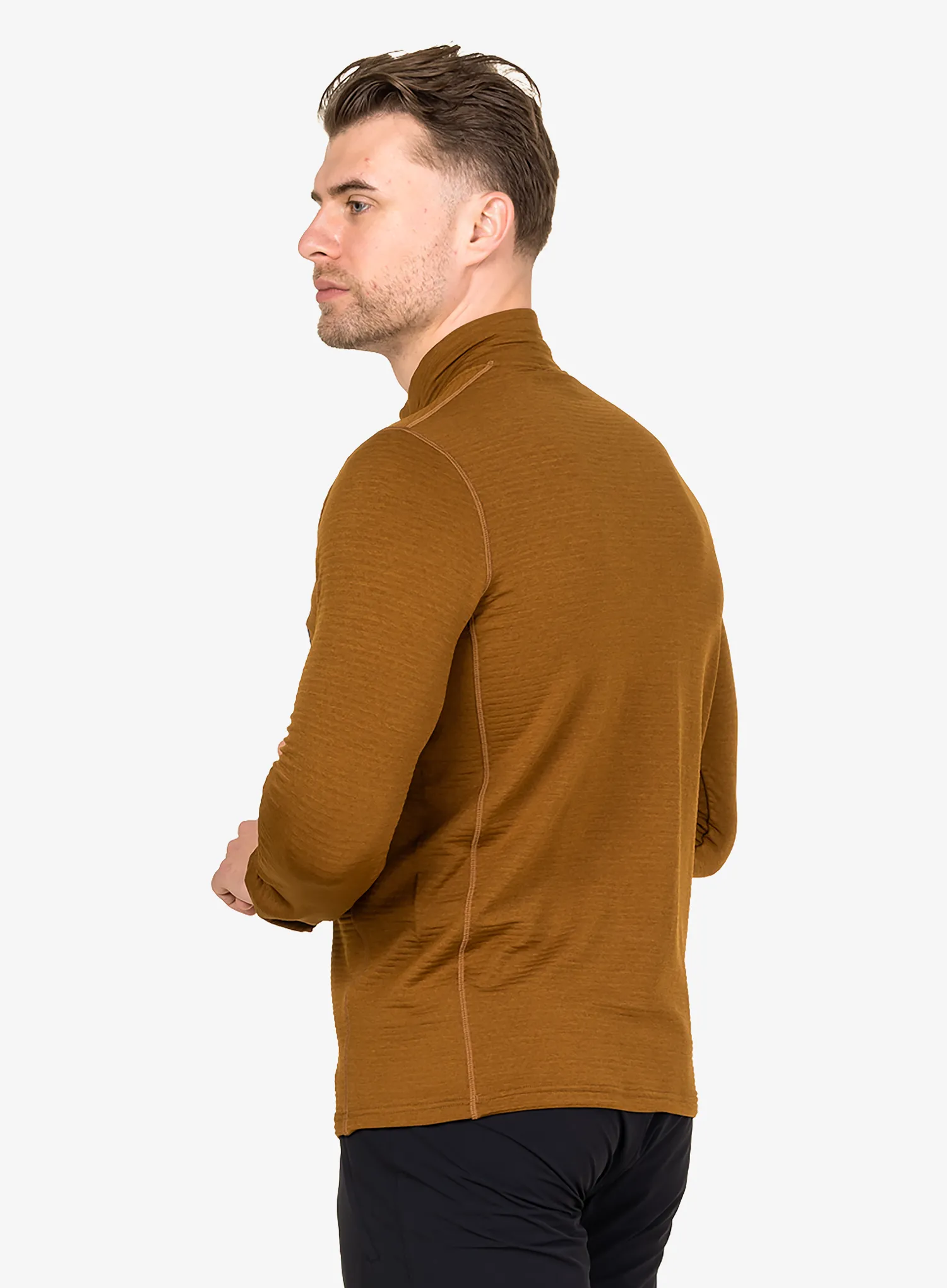 Kletter-Pullover Mountain Equipment Lumiko Zip-T - walnut/cosmos