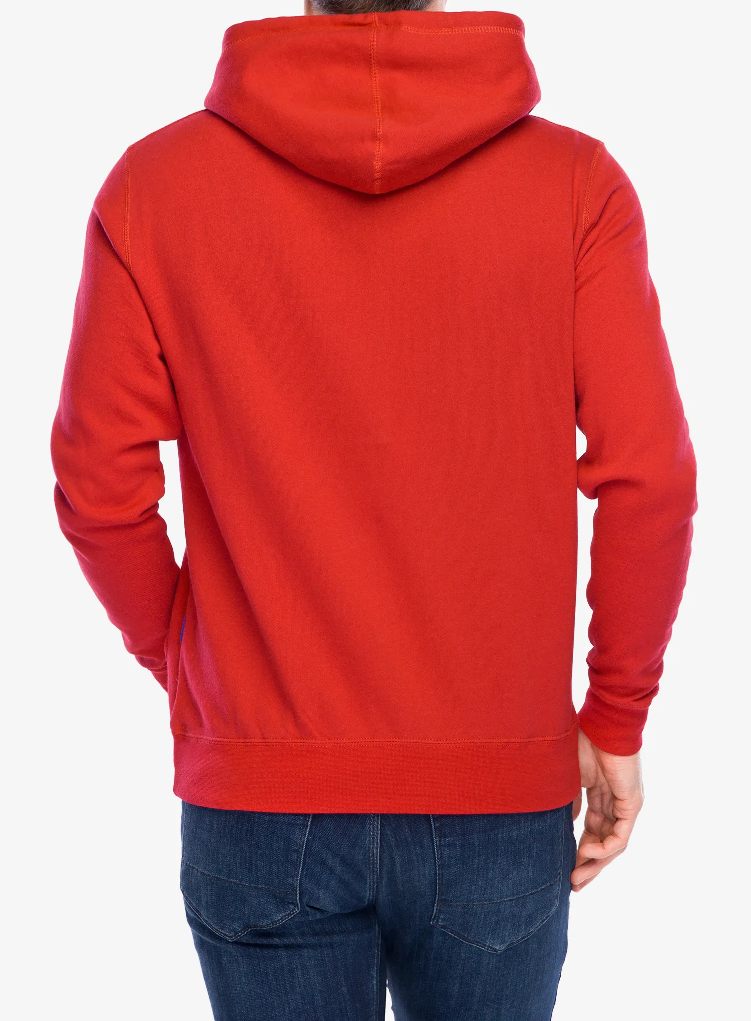 Hoodie 100% Icon Hoodie - deep red