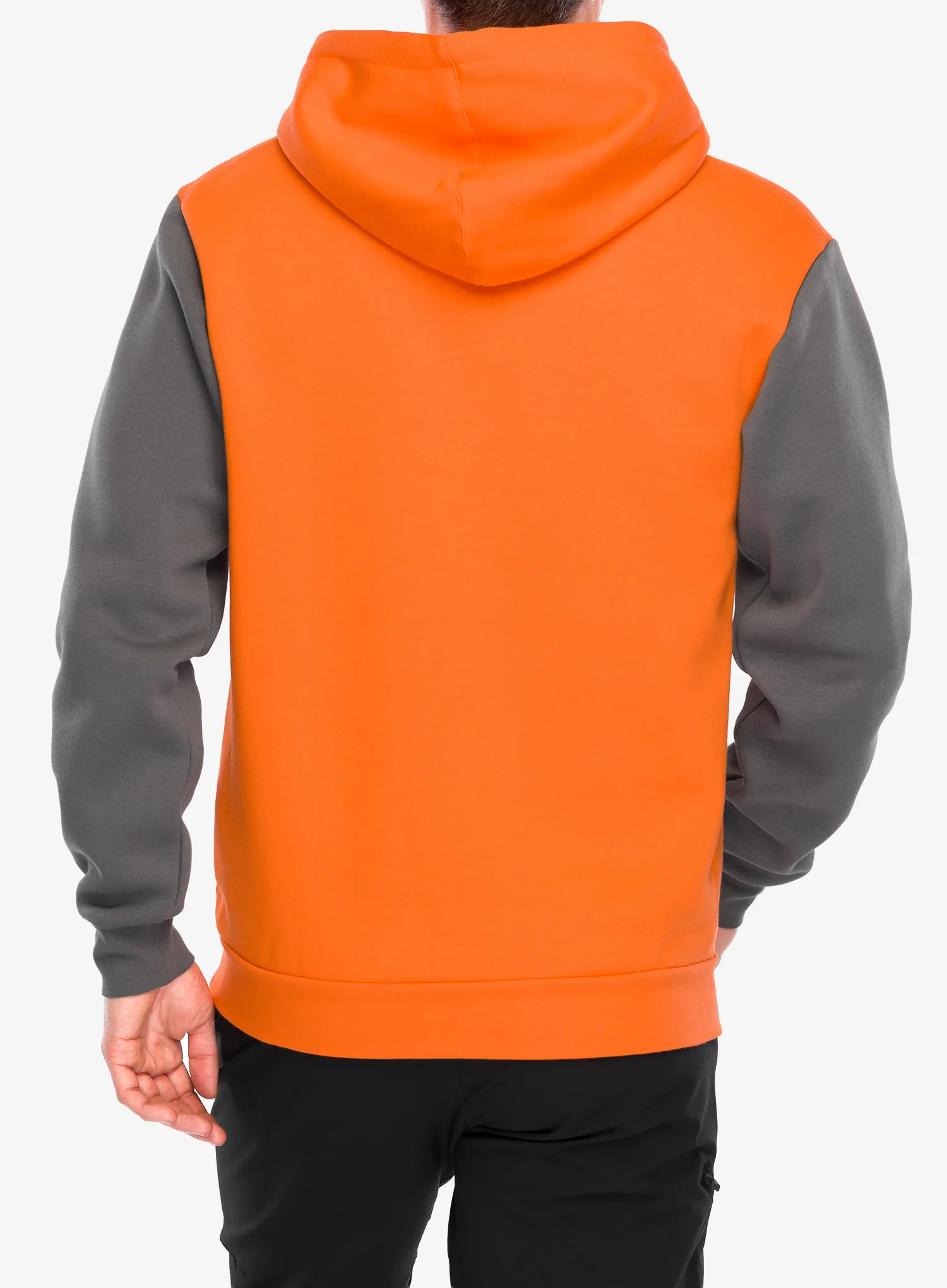 Hoodie adidas TERREX Multi Large Logo Hoody - semi impact orange/charcoal