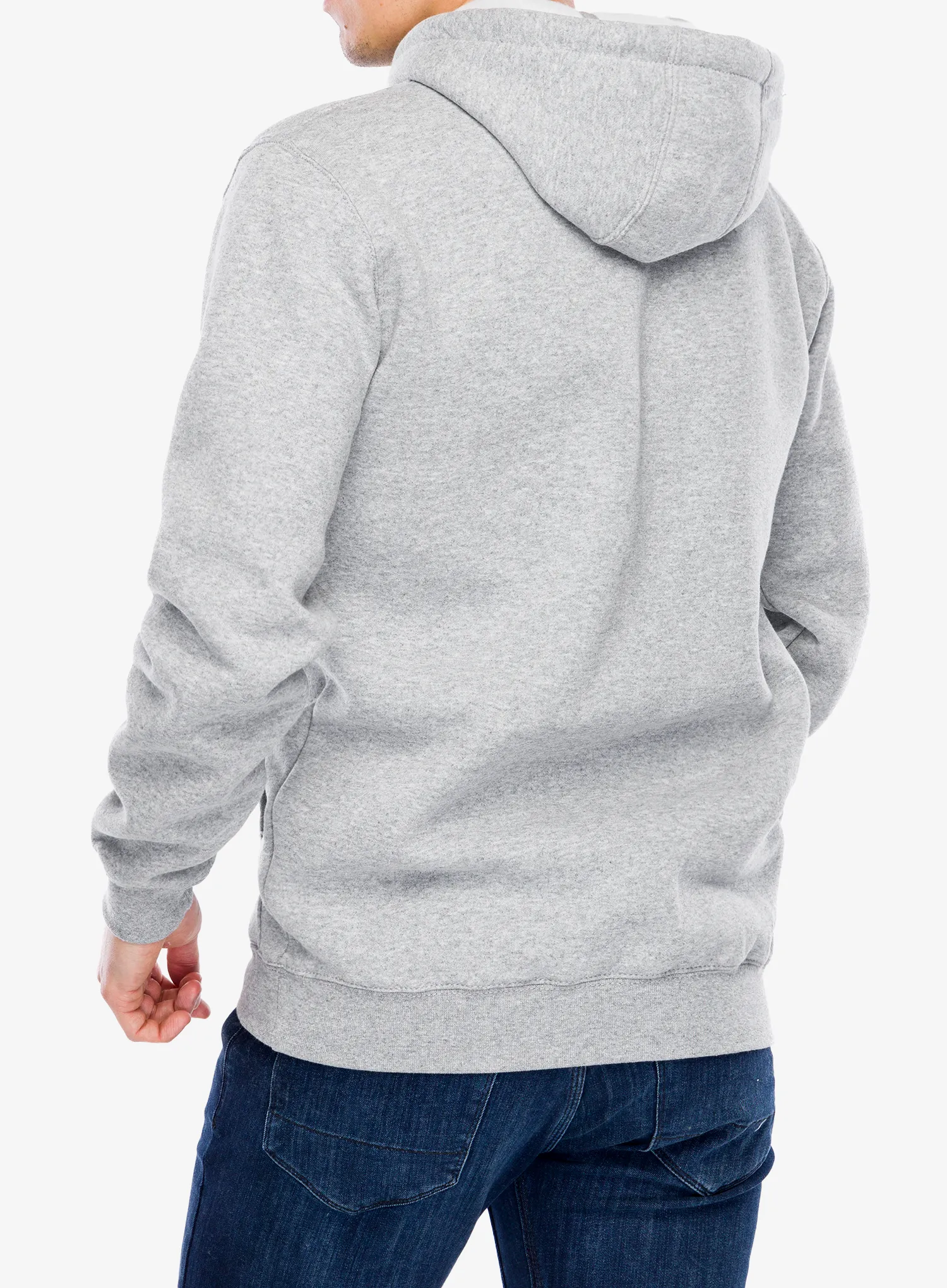 Hoodie Carhartt Signature Logo Sweatshirt - heather grey