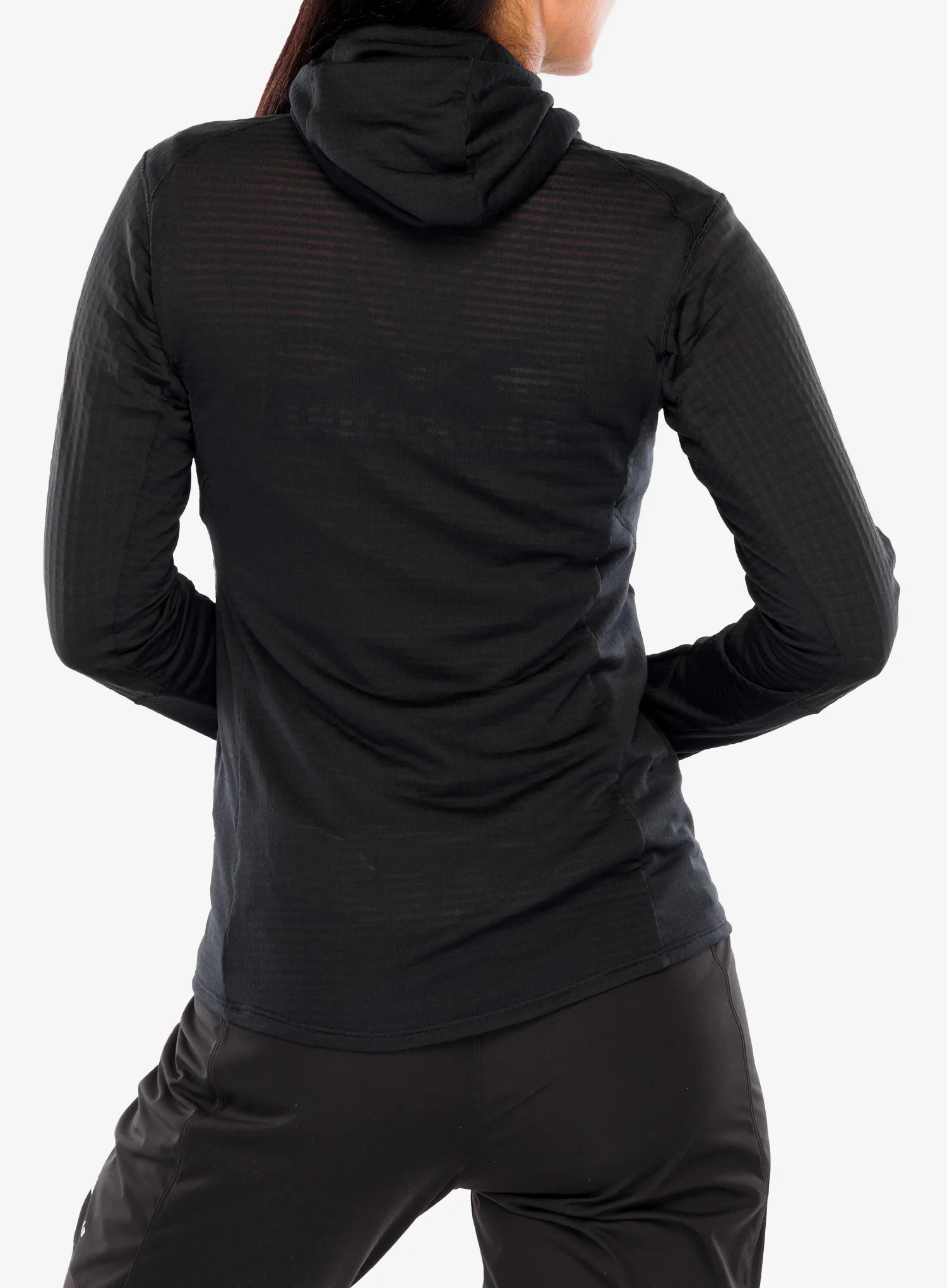 Kapuzenpullover Damen Patagonia R1 P/O Hoody - black