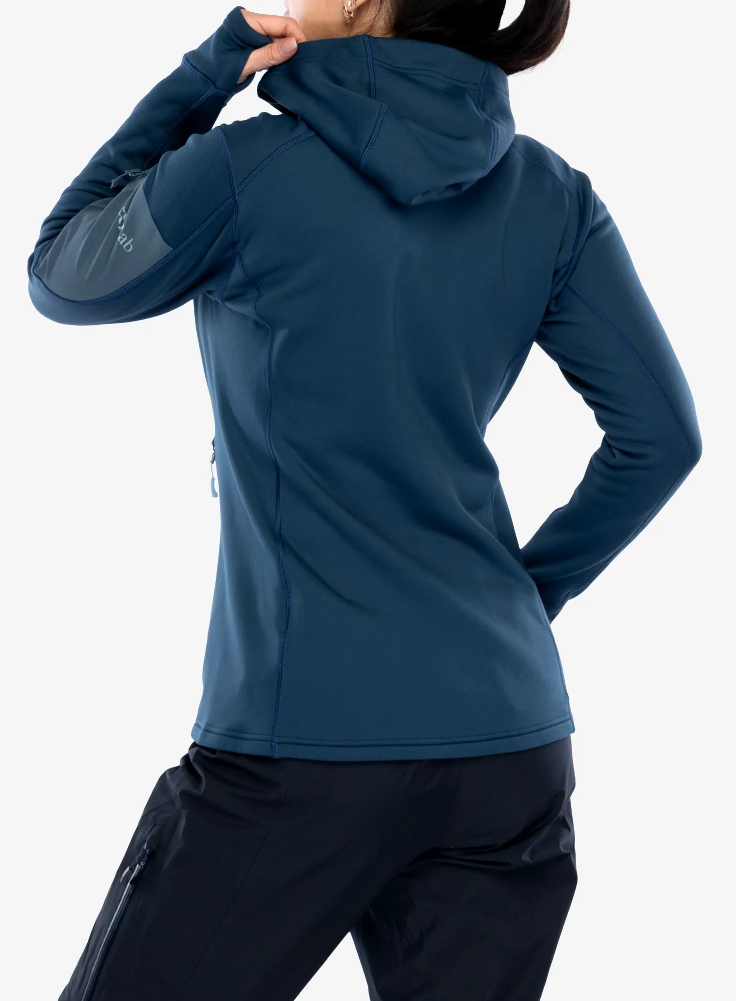 Kapuzenpullover Damen Rab Modulus Hoody - tempest blue