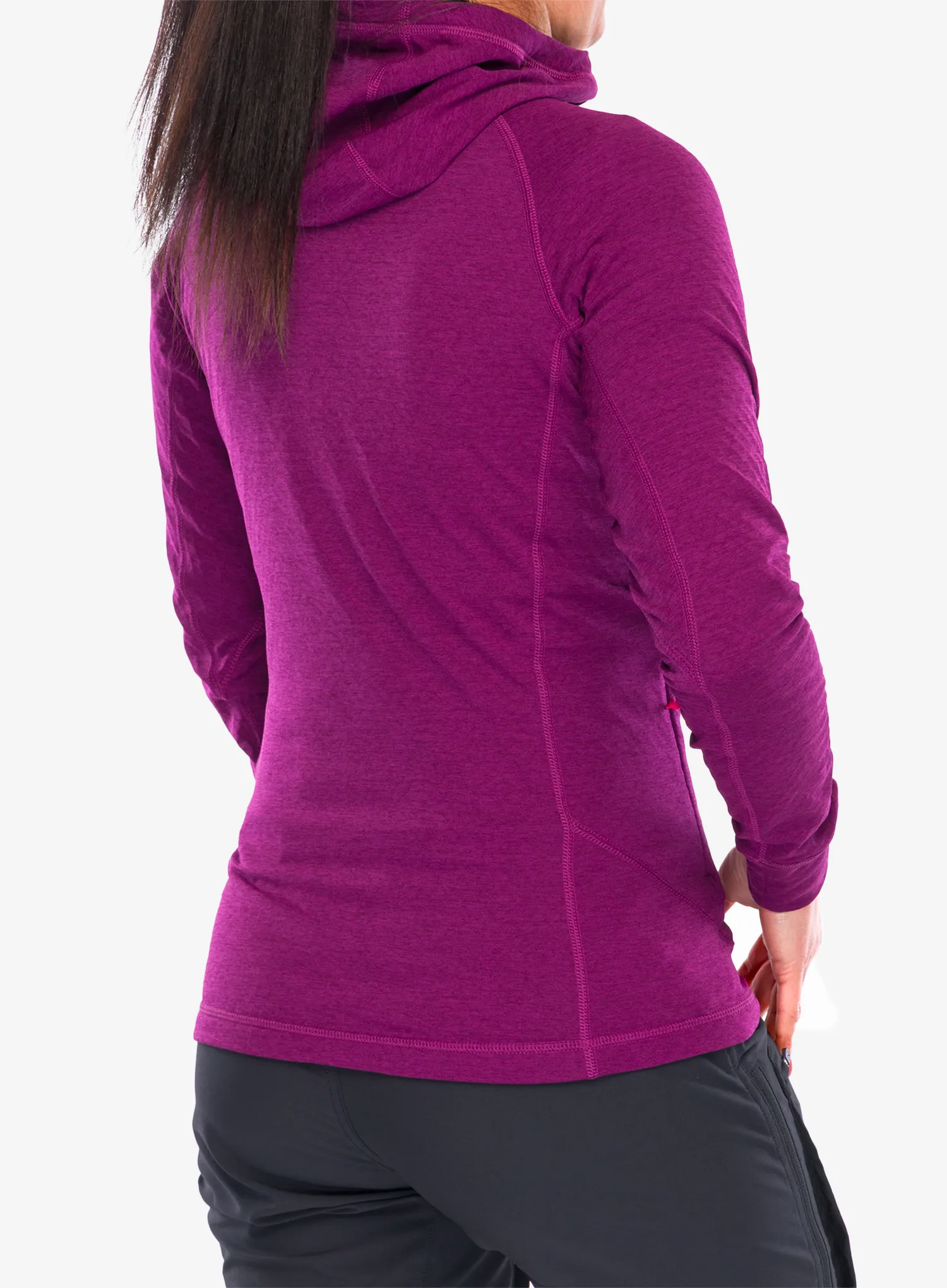 Kapuzenpullover Damen Rab Nexus Hoody - mulberry