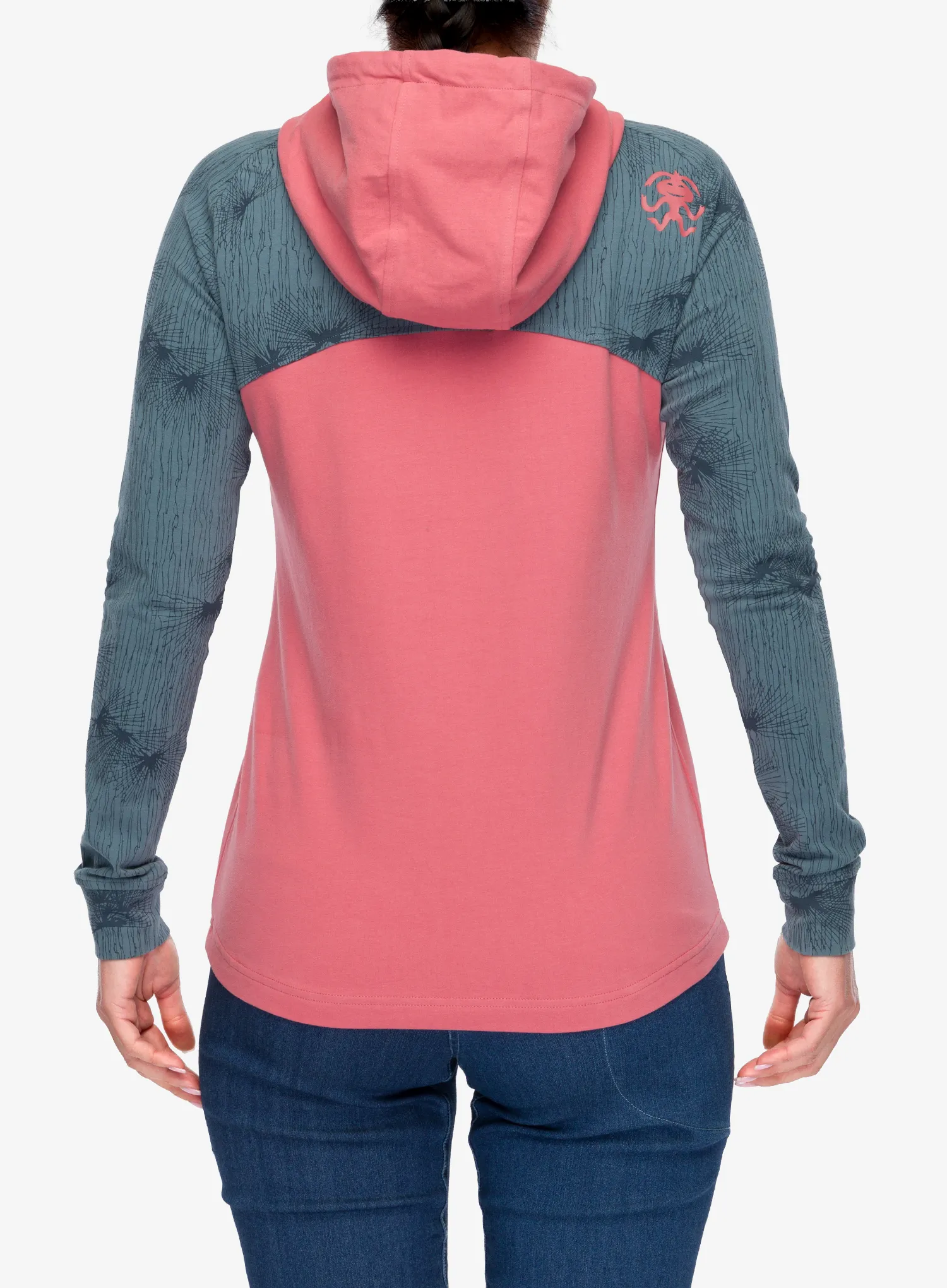 Kapuzenpullover Damen Rafiki Estrella - faded rose