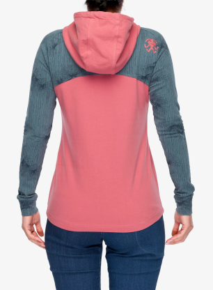 Kapuzenpullover Damen Rafiki Estrella - faded rose