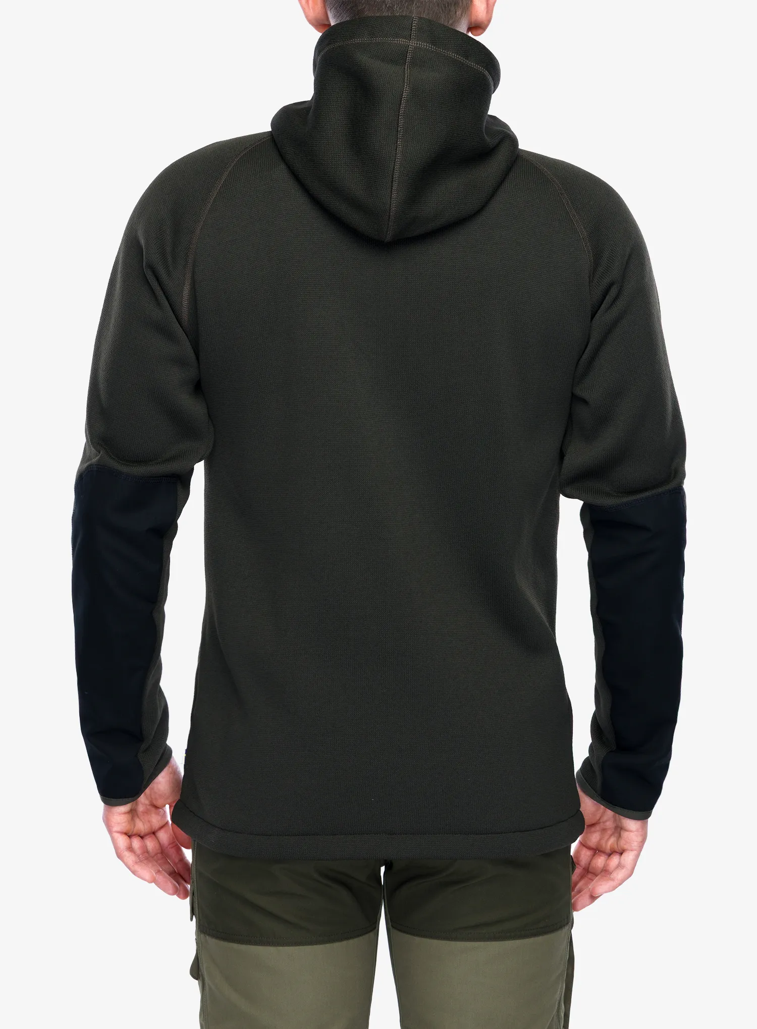 Hoodie Fjallraven Ovik Fleece Hoodie - deep forest