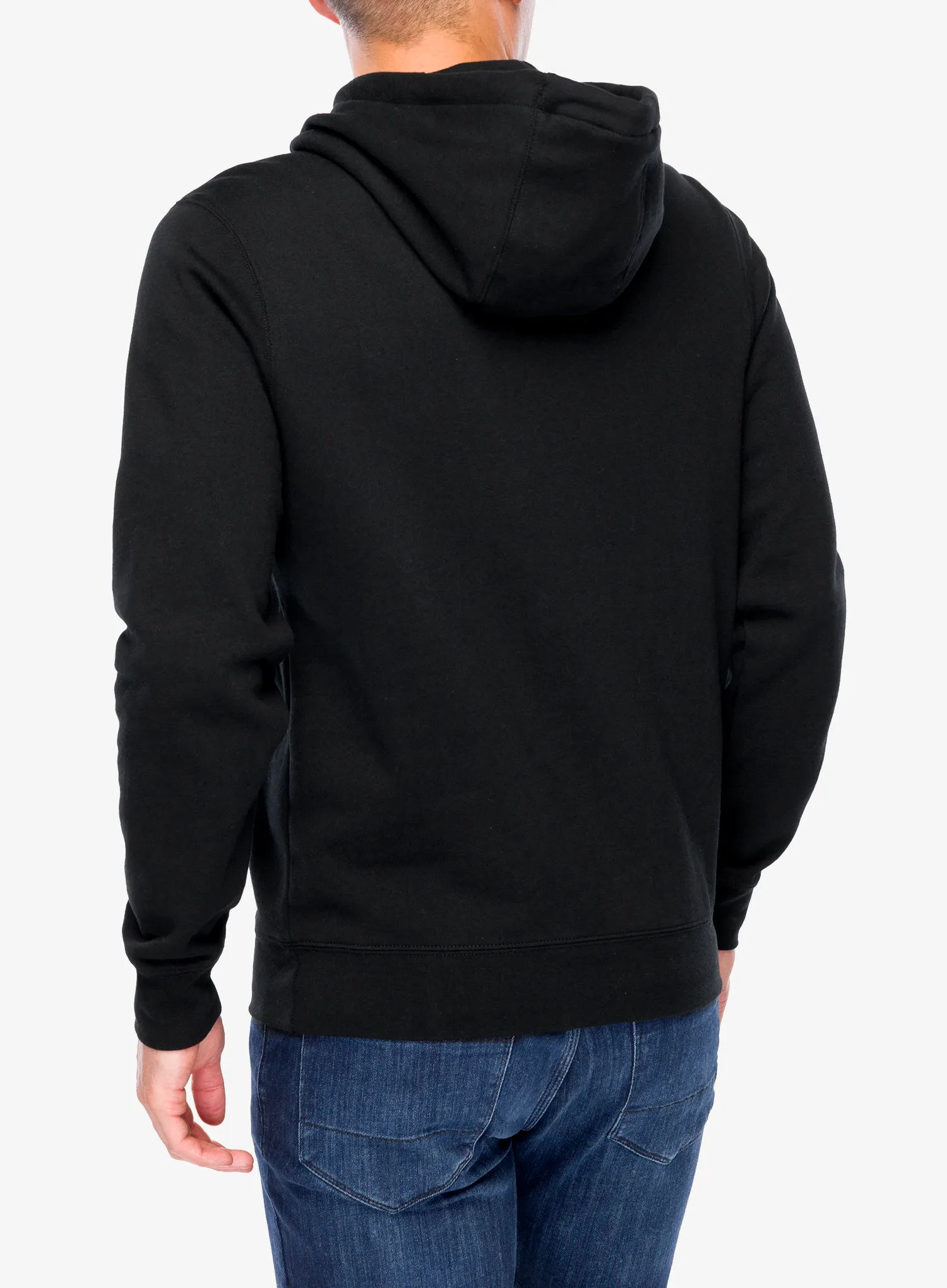 Hoodie Fox Absolute Fleece Po - black