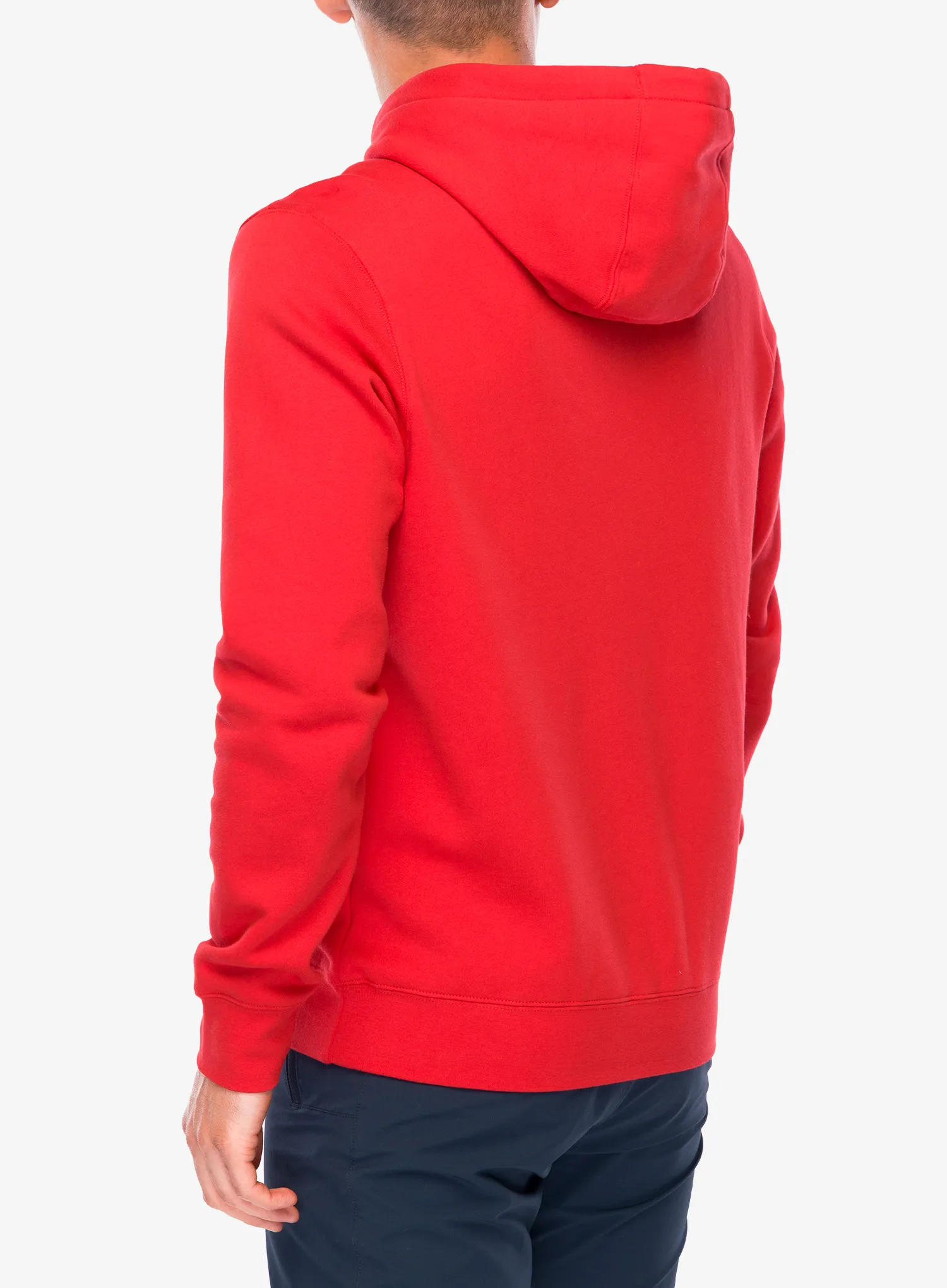Hoodie Fox Absolute Fleece Po - flame red