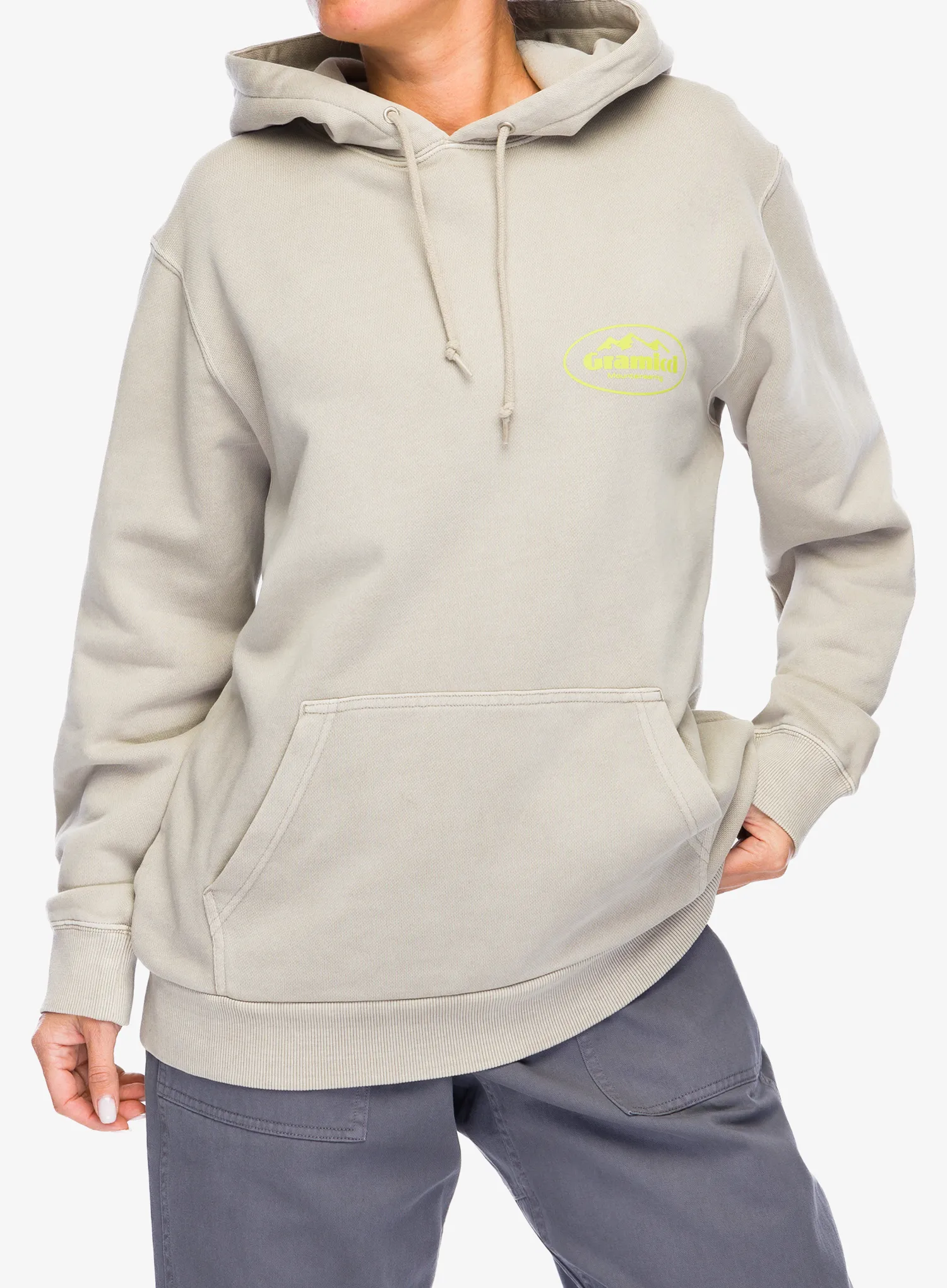 Hoodie Gramicci Mountaineering Hooded Sweatshirt - pigment oat
