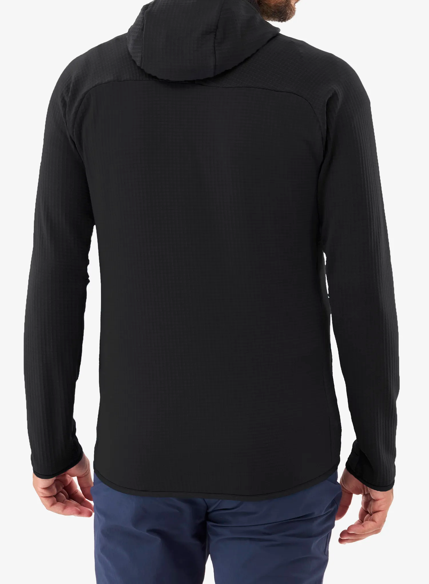 Hoodie Millet Fusion Grid Hoodie - black/noir
