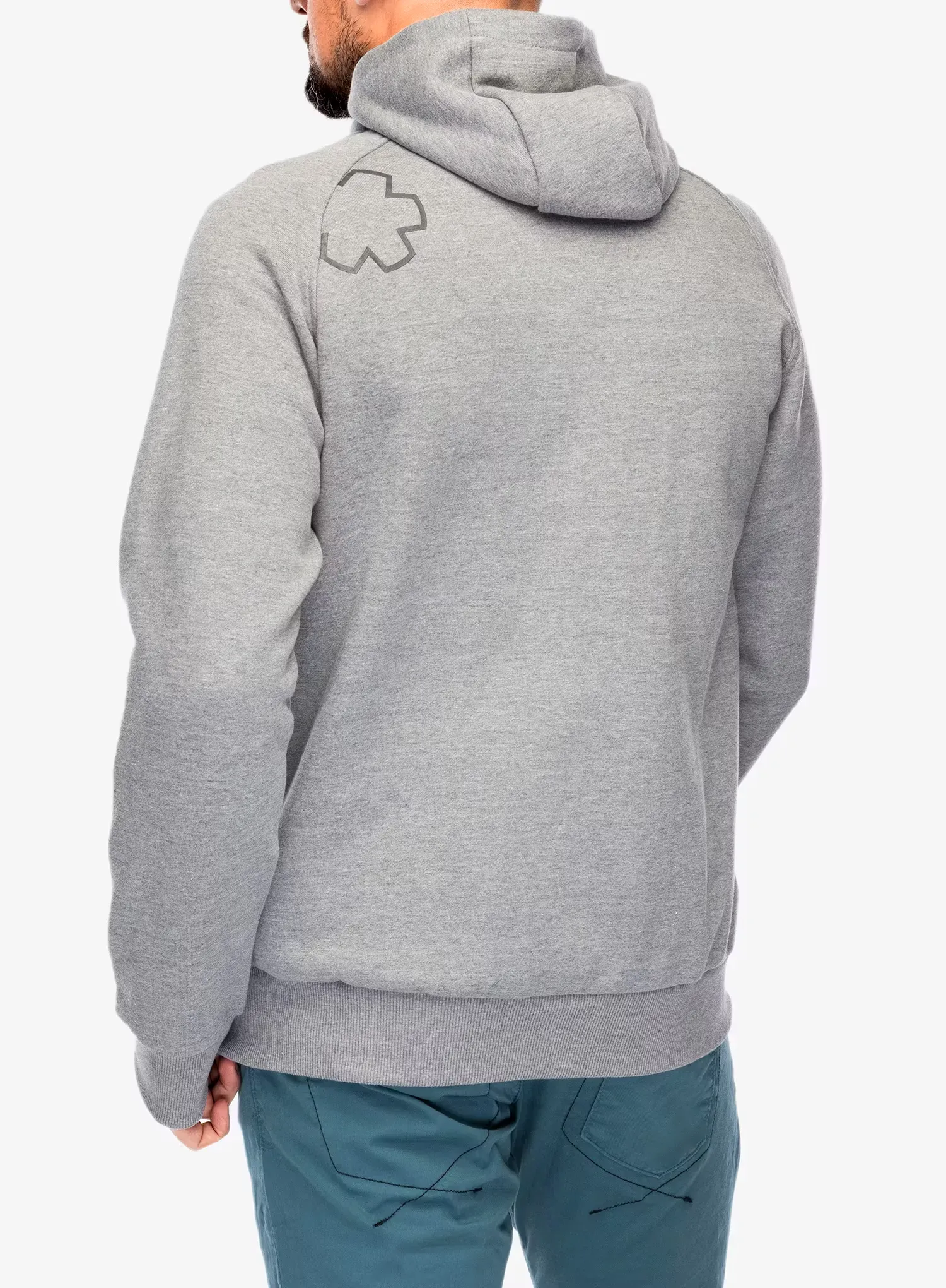 Hoodie Ocun Hoodie Zipper - grey paloma/excalibur