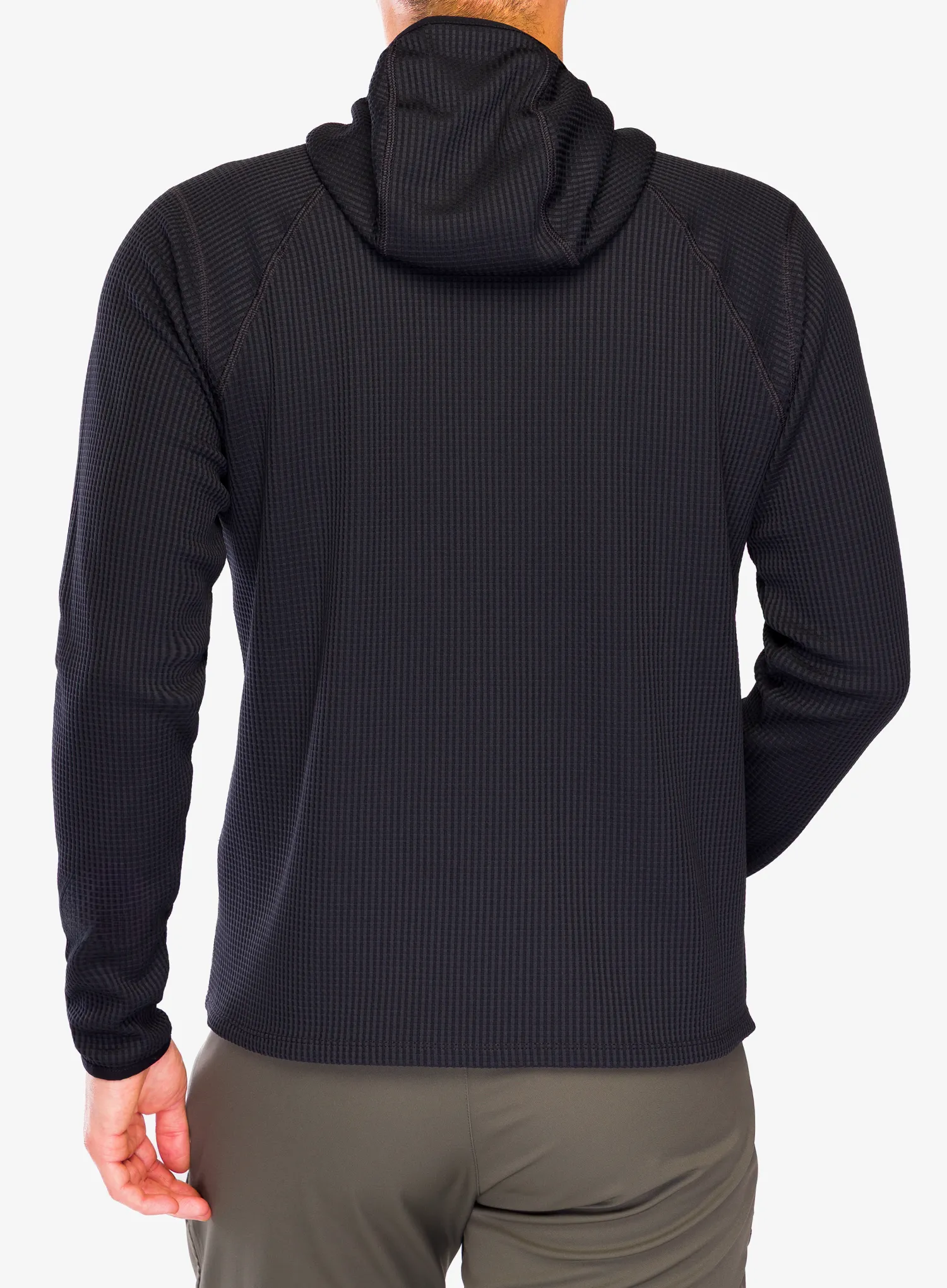 Hoodie Odlo Cubic Mid Layer Hoody - black