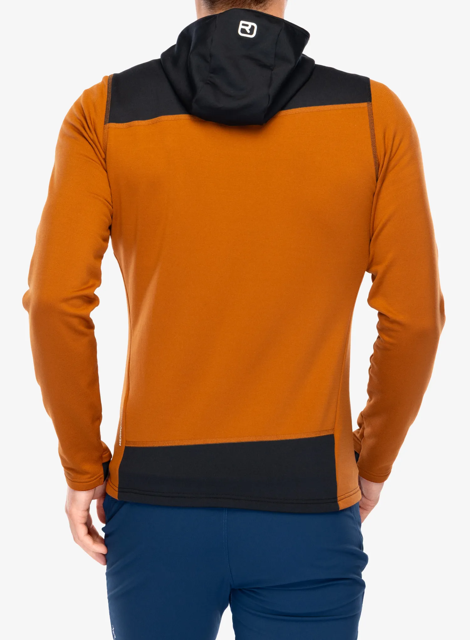 Hoodie Ortovox Fleece Light Hoody - bristle brown