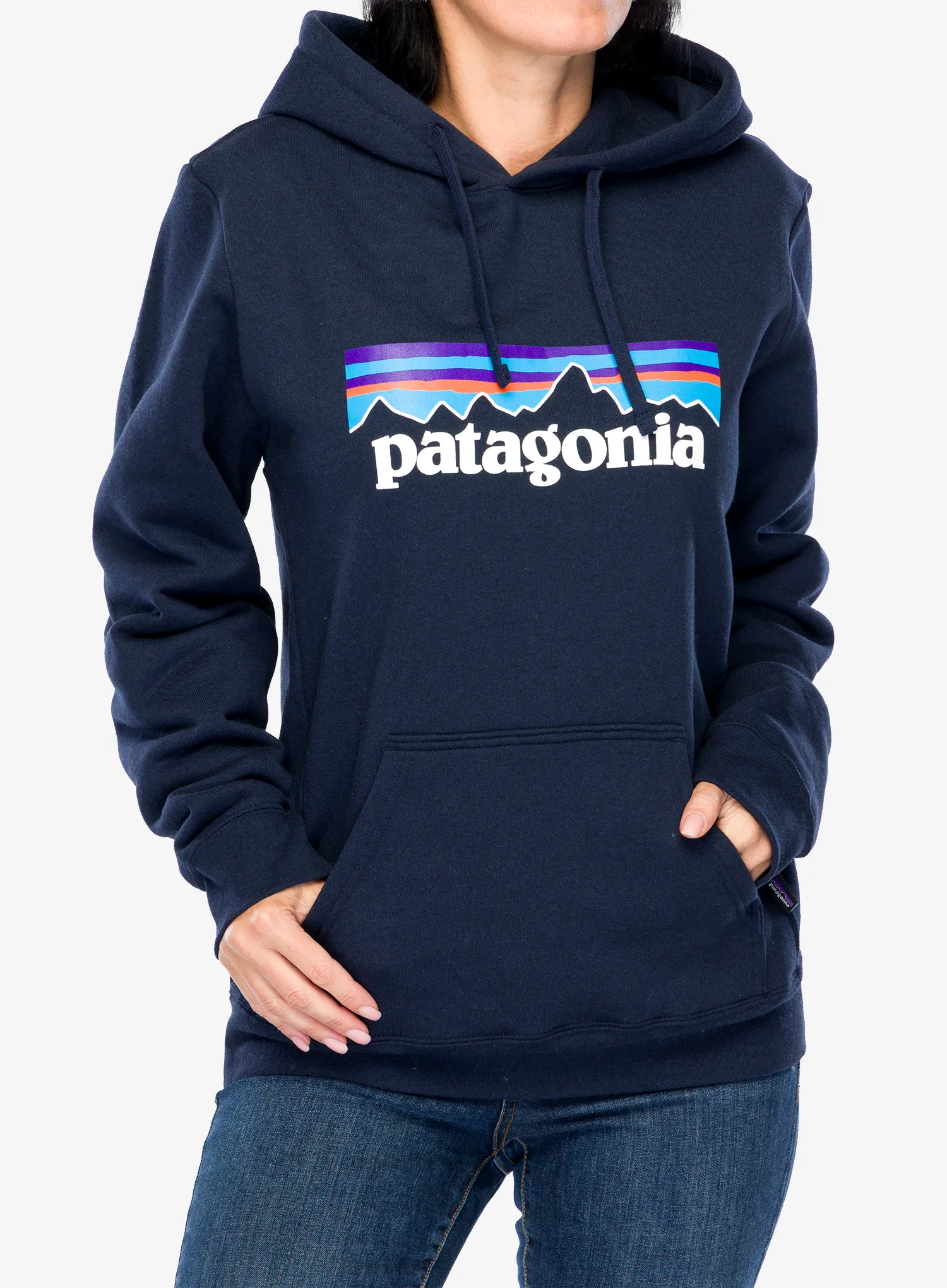 Hoodie Patagonia P-6 Logo Uprisal Hoody - new navy