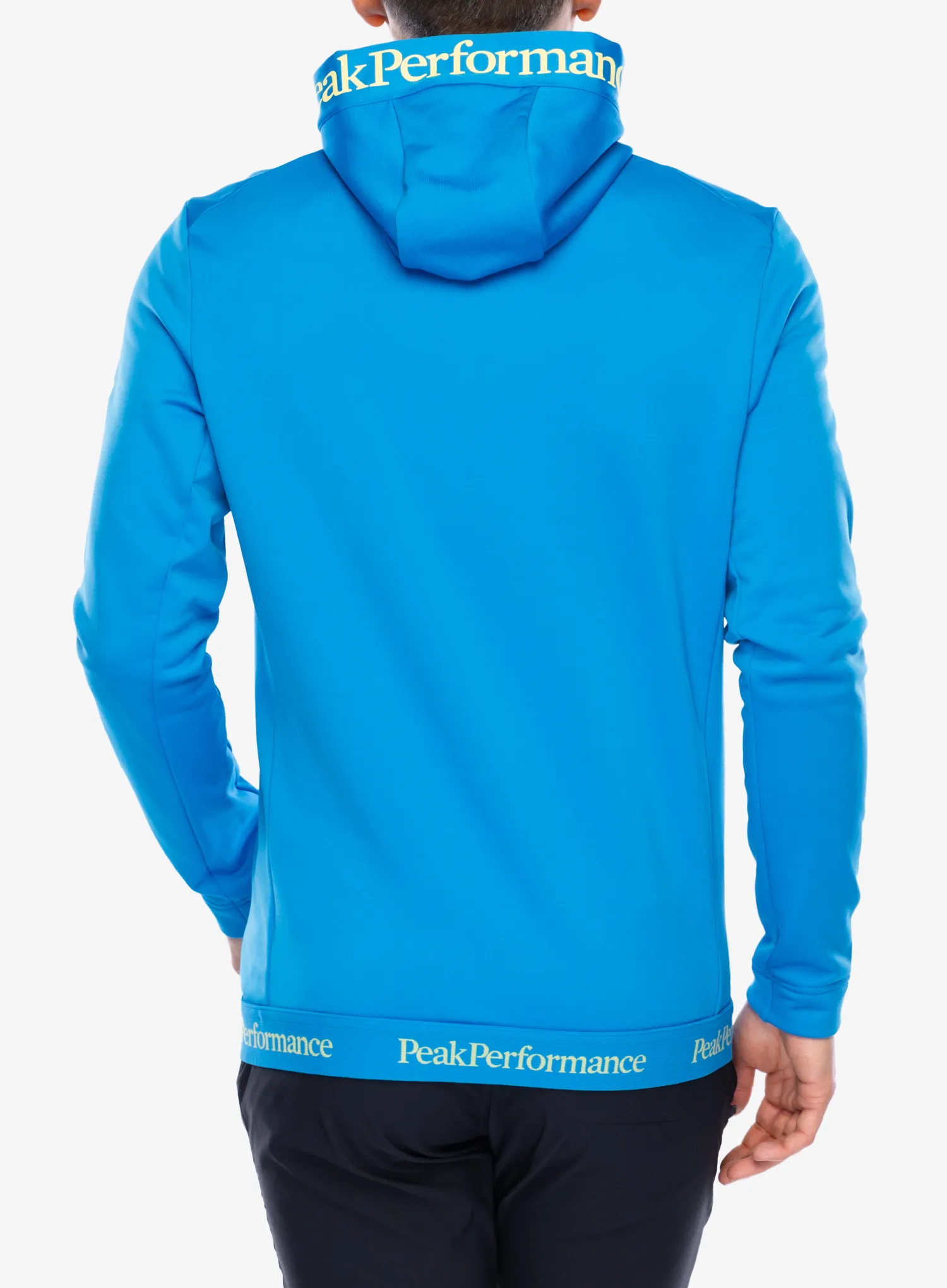 Hoodie Peak Perfomance Rider Tech Zip Hood - brilliant blue