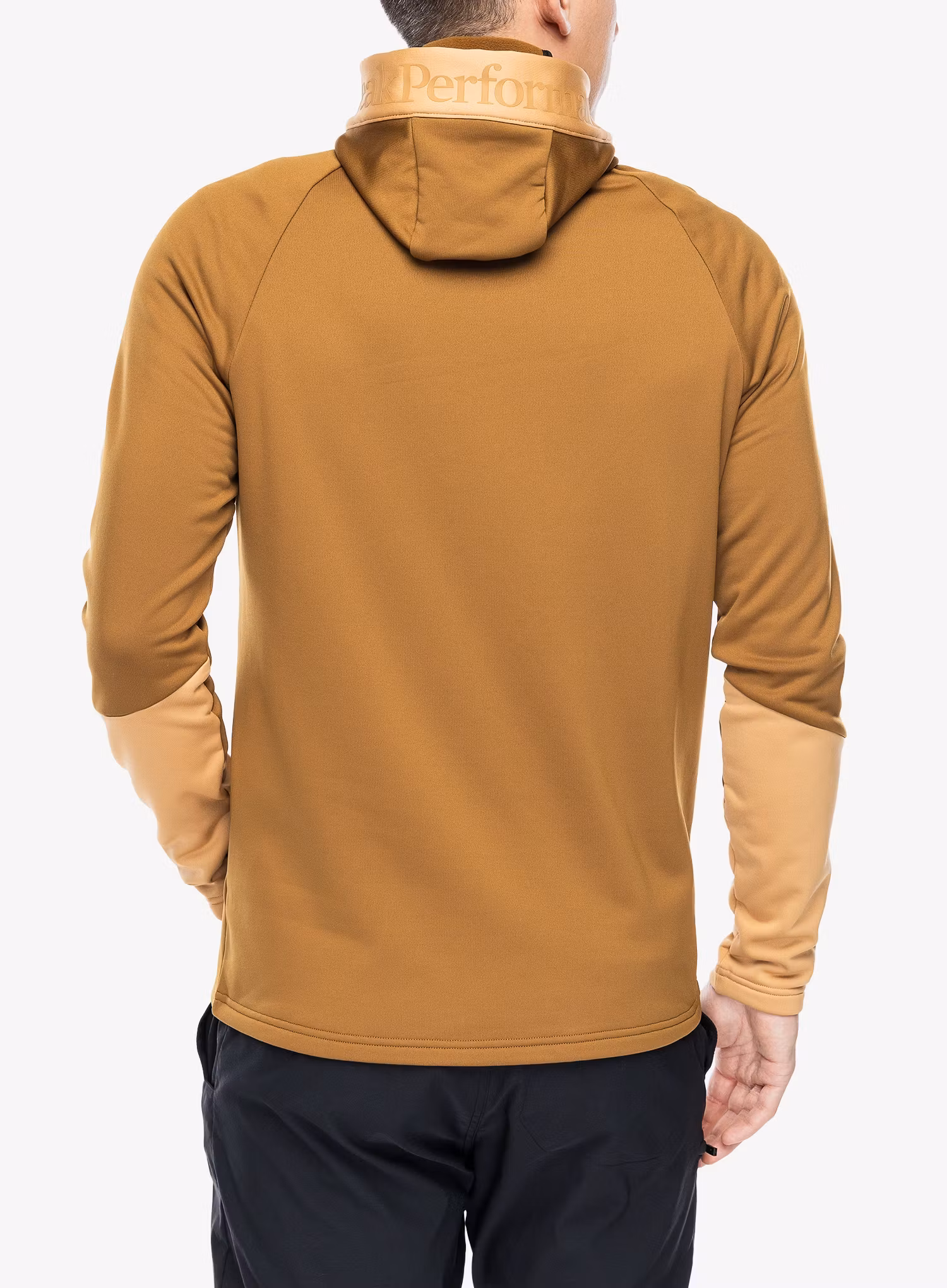 Hoodie Peak Performance Rider Essentials Zip Hood - earthy summit/sierra sand